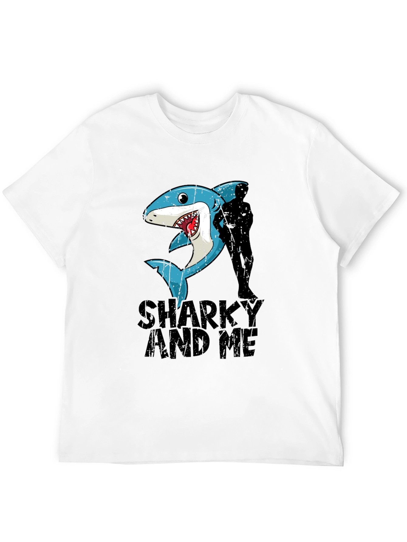 Black Sharky and Me Graphic Tee view 12
