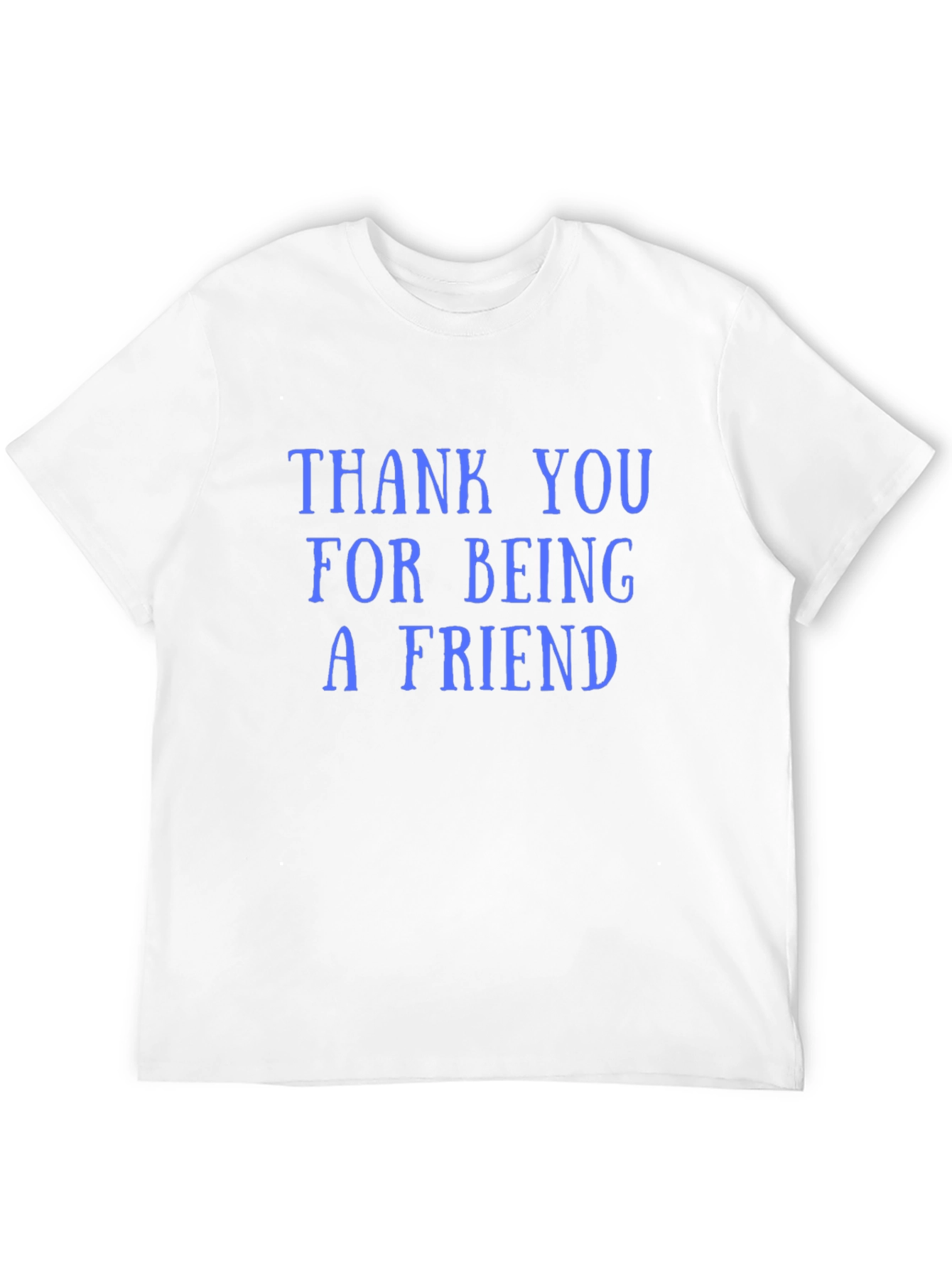 Black Thank You For Being A Friend Black Tee view 12