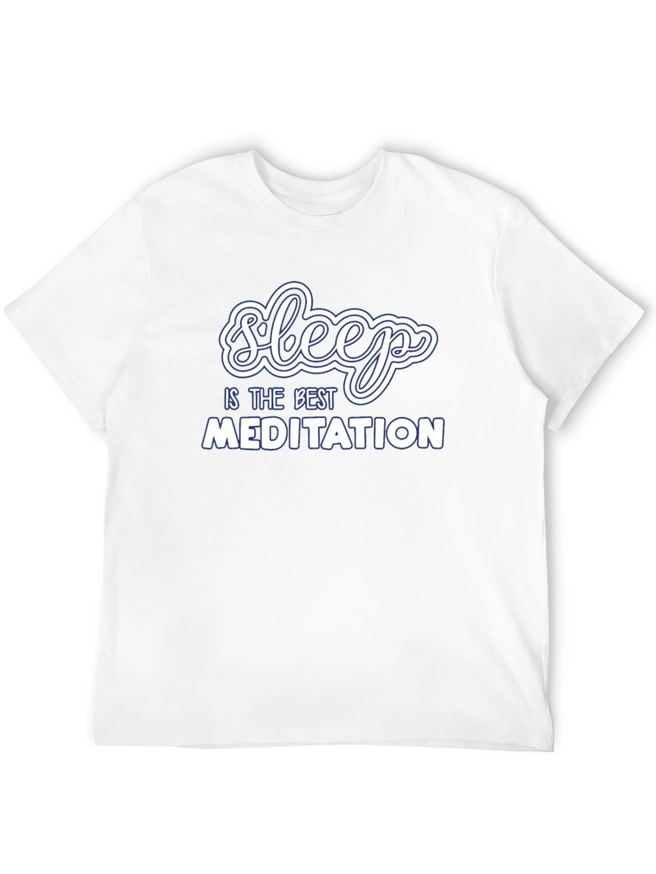 Black Sleep is the Best Meditation Graphic T-Shirt view 12