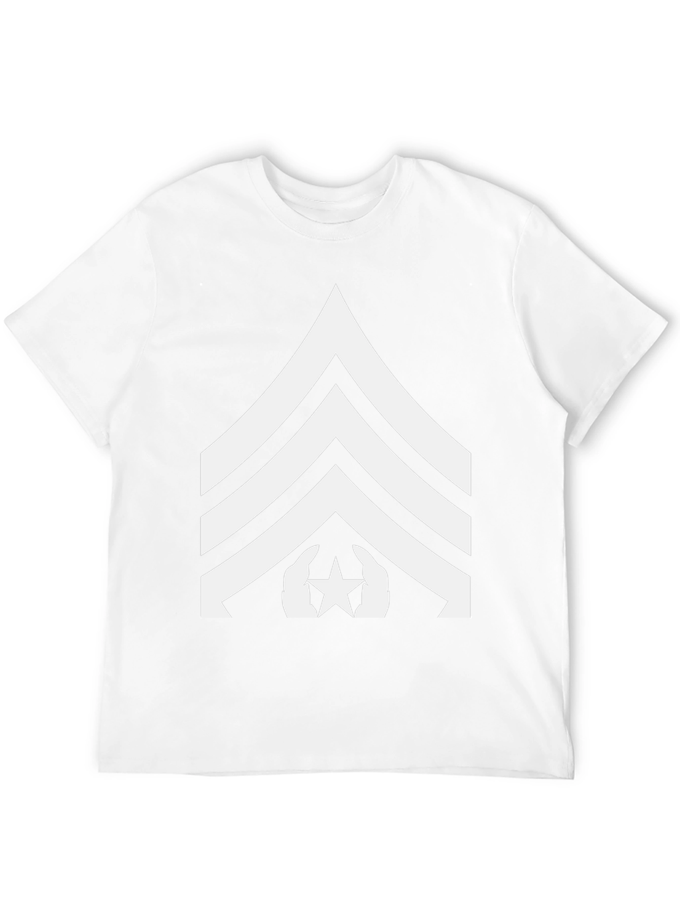 Black Military Sergeant T-Shirt view 12