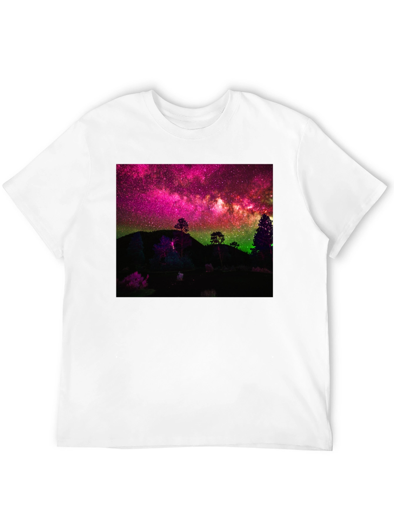 Night Sky Landscape Graphic Tee - 12