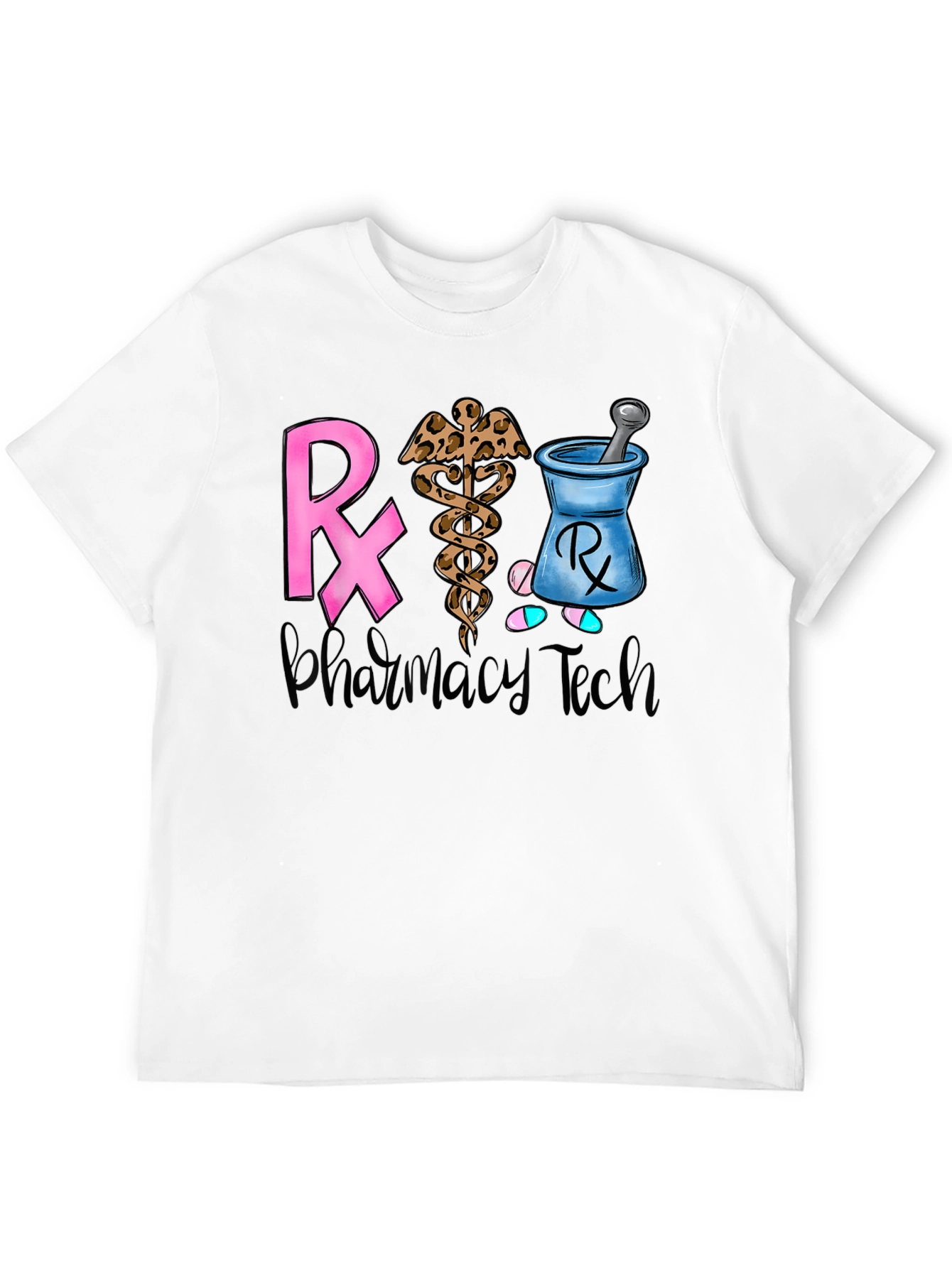 Black Pharmacy Tech T-Shirt view 12