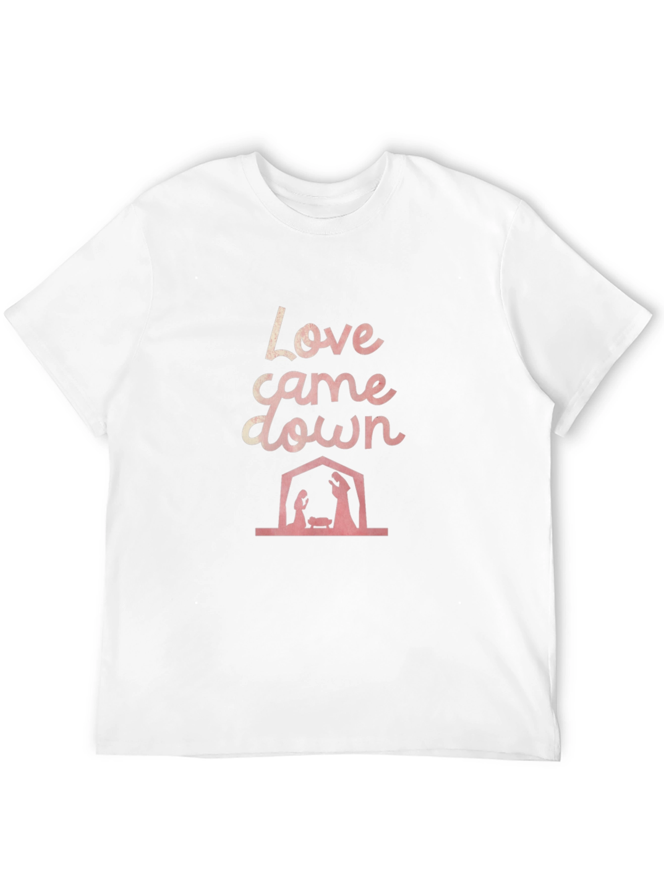 Black Love Came Down Nativity T-Shirt view 12