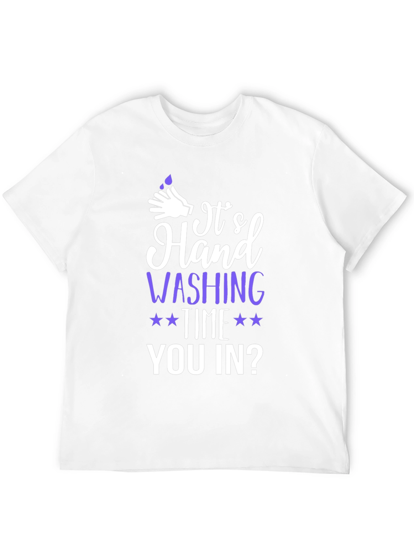 Black It's Hand Washing Time Graphic Tee view 12