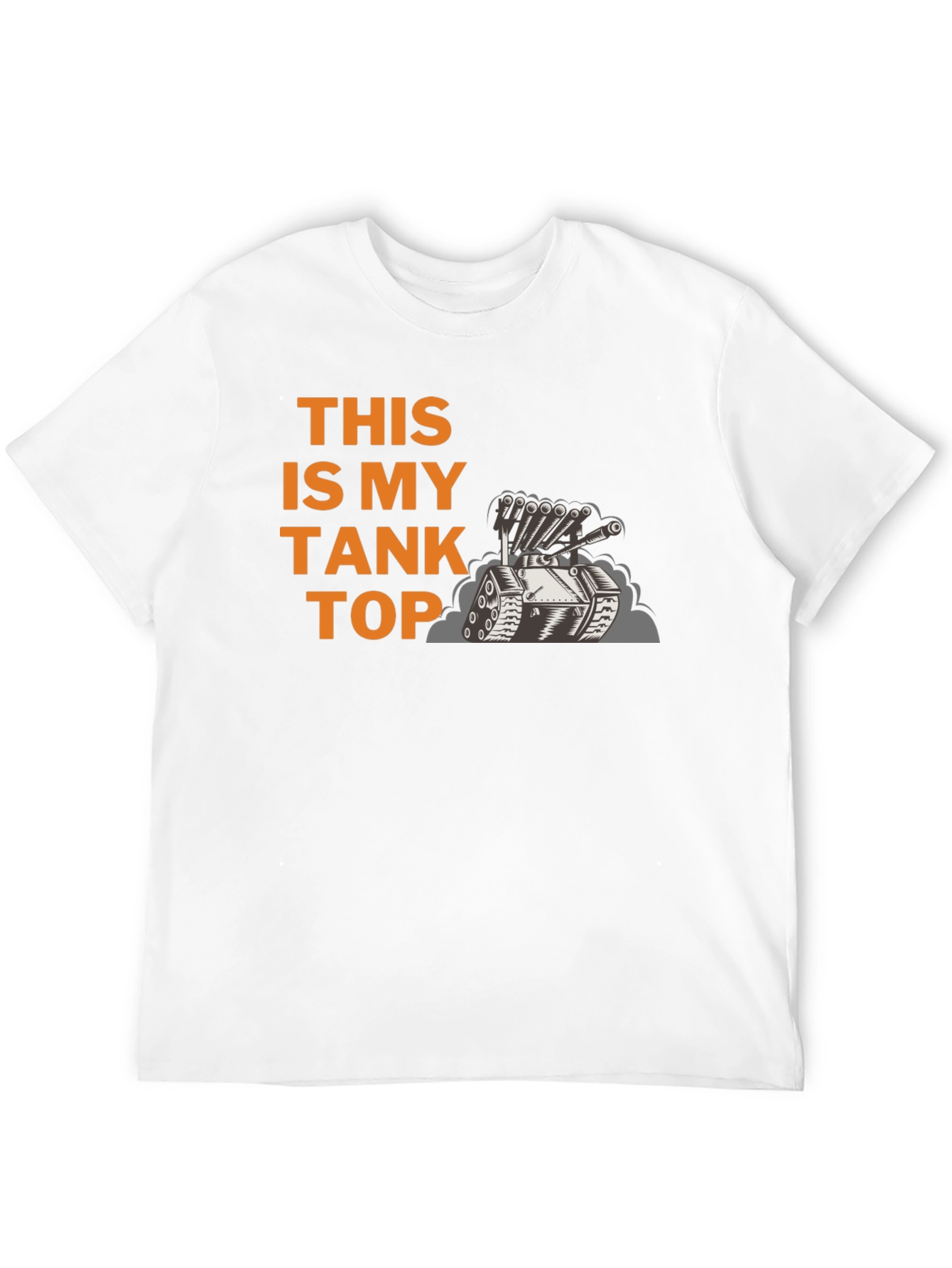 Black This Is My Tank Top Graphic T-Shirt view 12