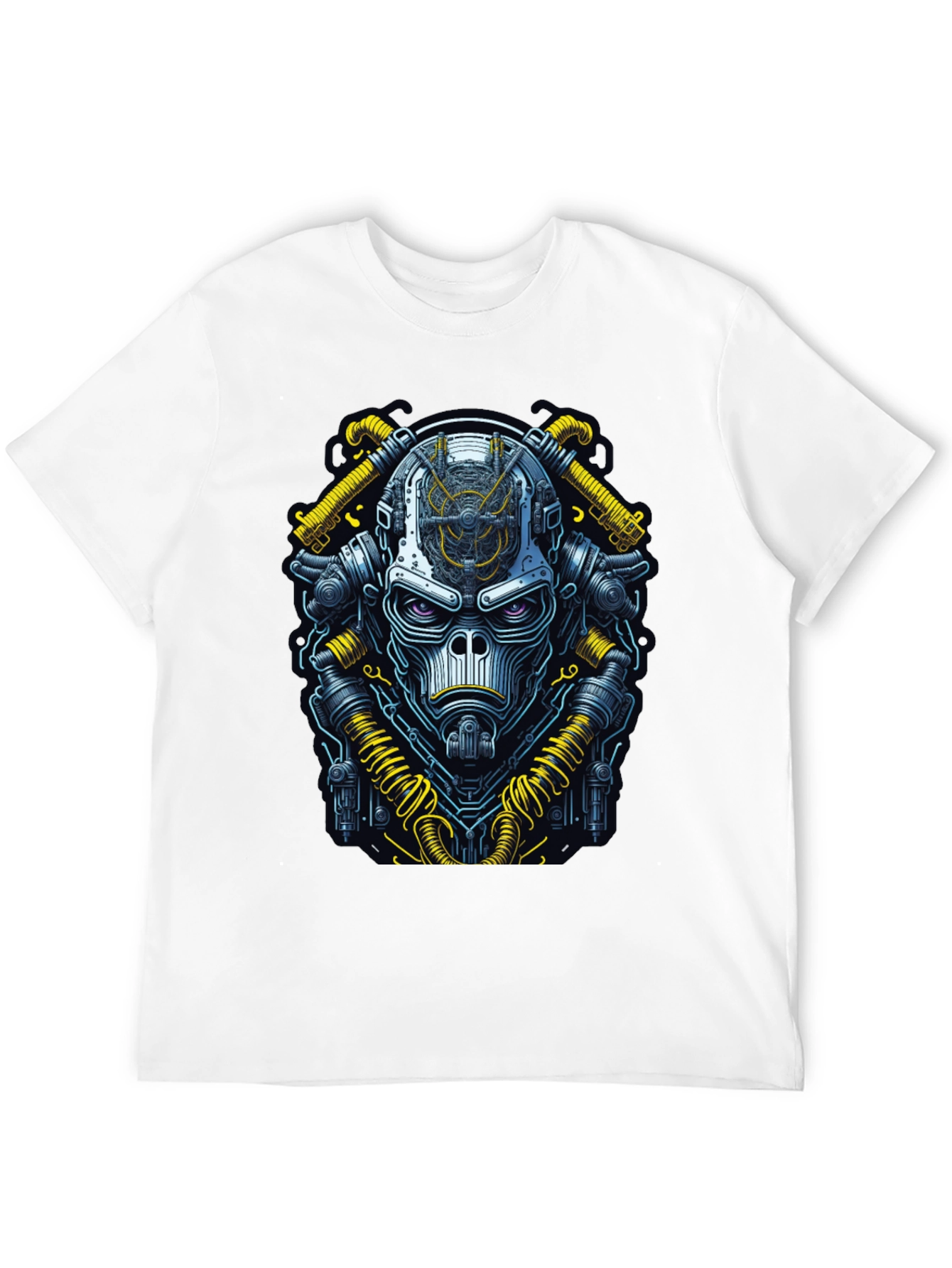 Black Steampunk Monkey Tee - Unique Graphic Design view 12