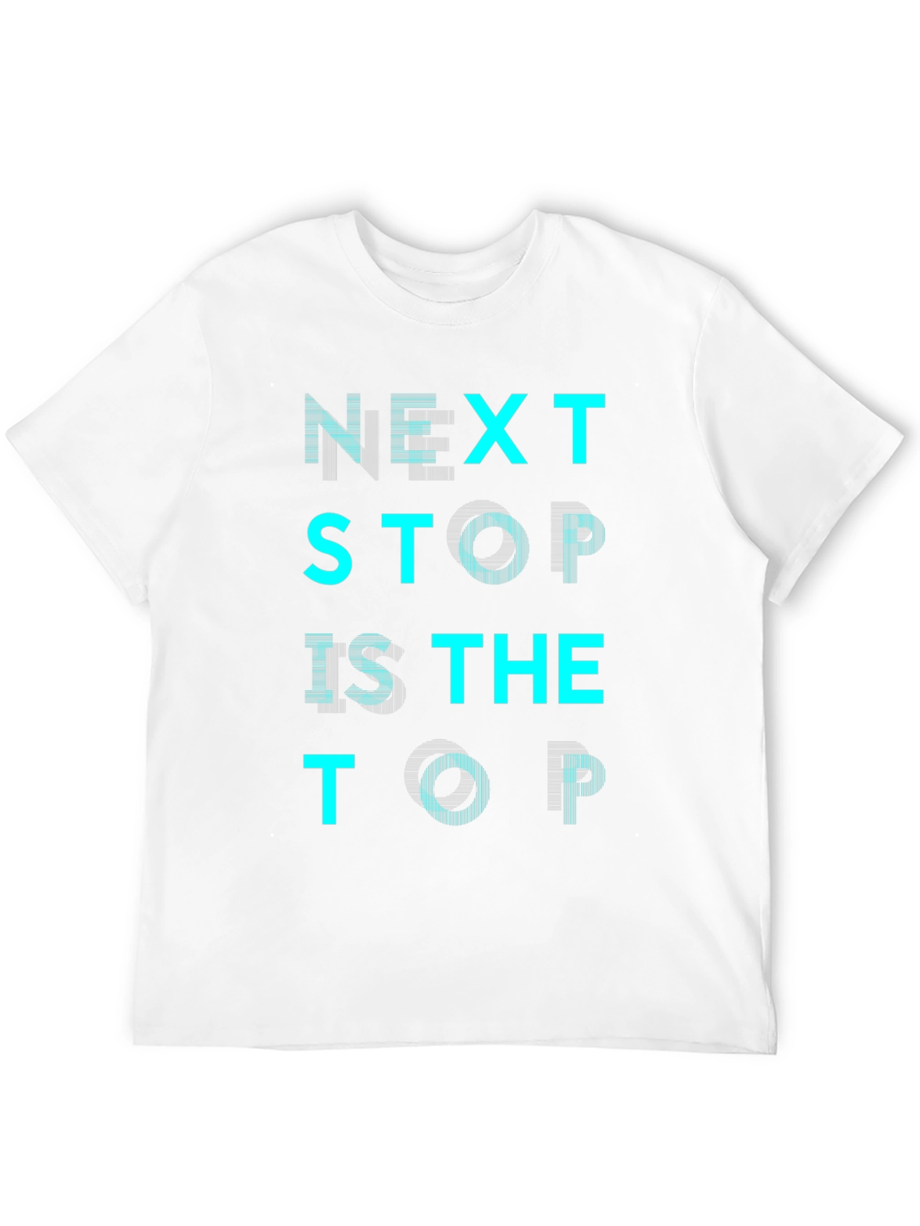 Black Next Stop is the Top Graphic T-Shirt view 12