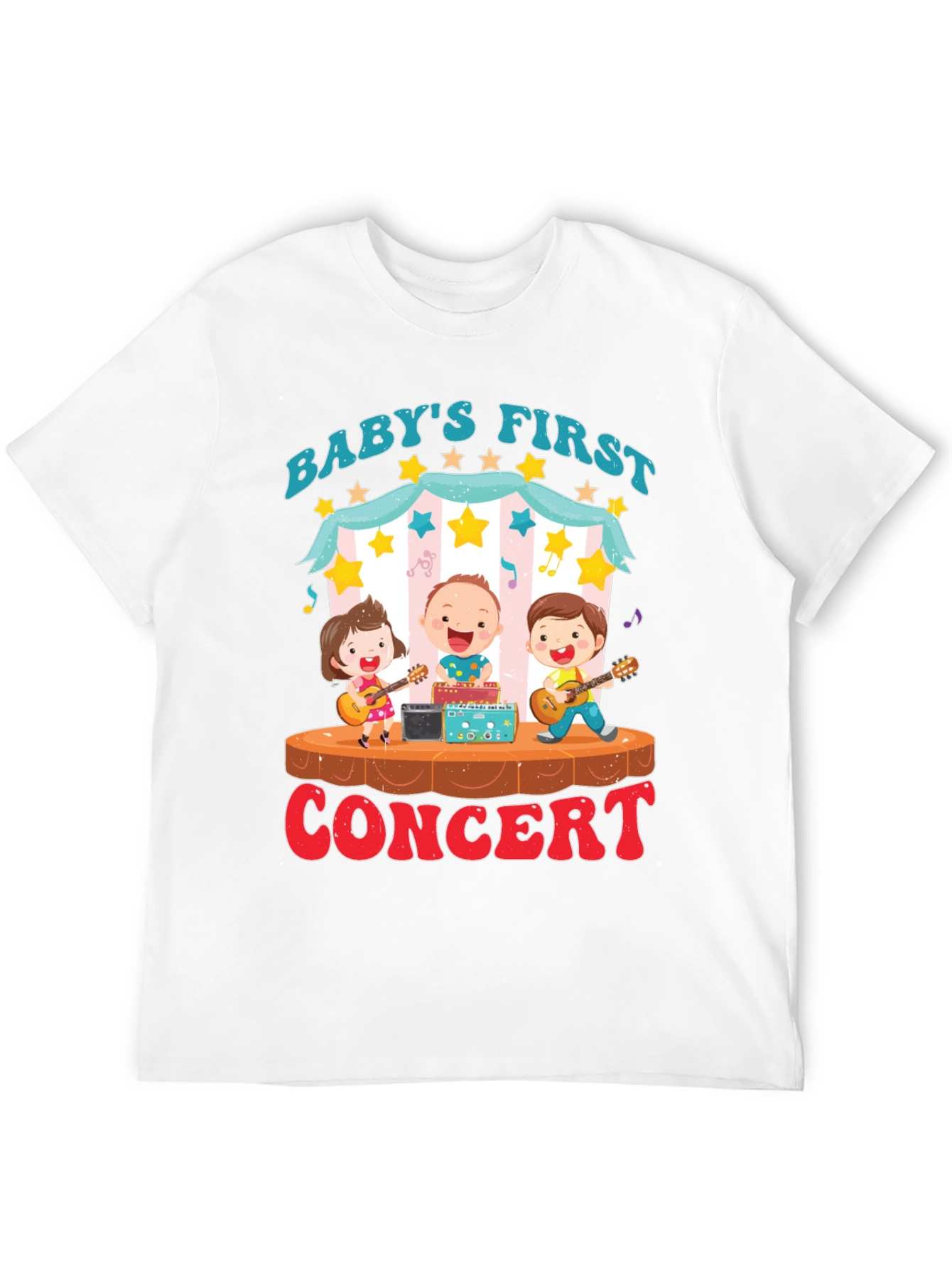 Black Baby's First Concert Graphic Tee view 12