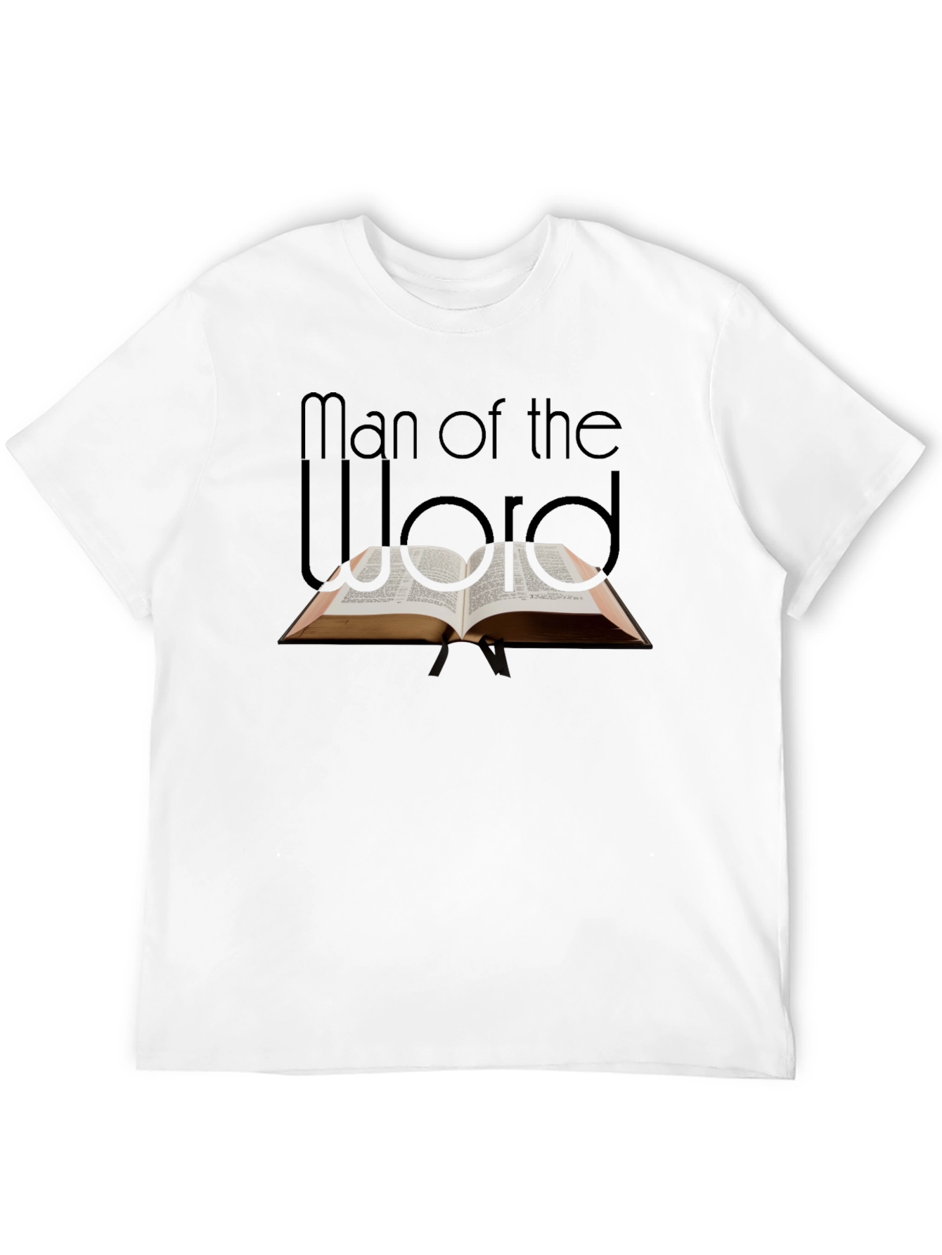 Black Man of the Word T-Shirt - Christian Apparel view 12