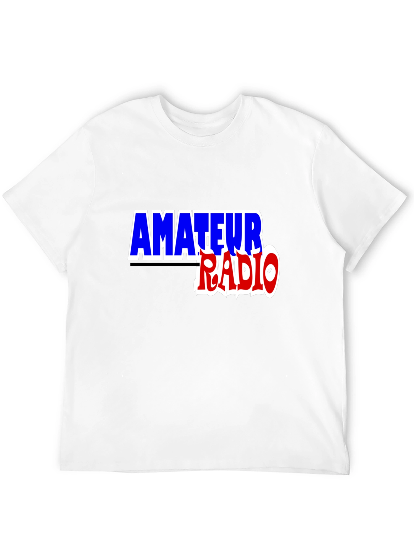 Black Amateur Radio T-Shirt - Black Ham Radio Tee view 12