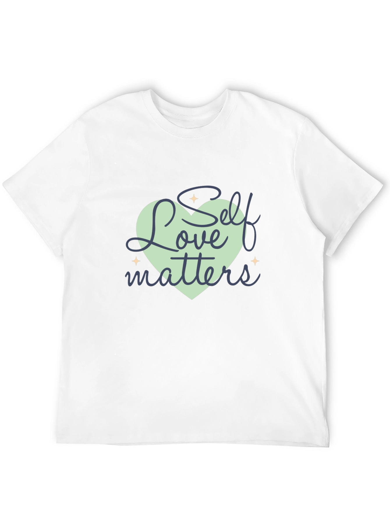 Black Self Love Matters Graphic Tee - Stylish Unisex T-Shirt view 12