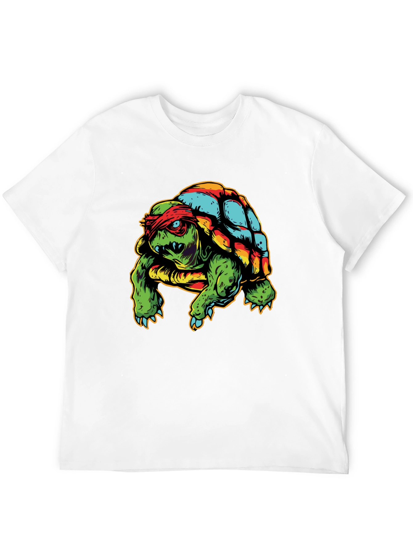 Black Ninja Turtle Graphic T-Shirt - Unique Design! view 12