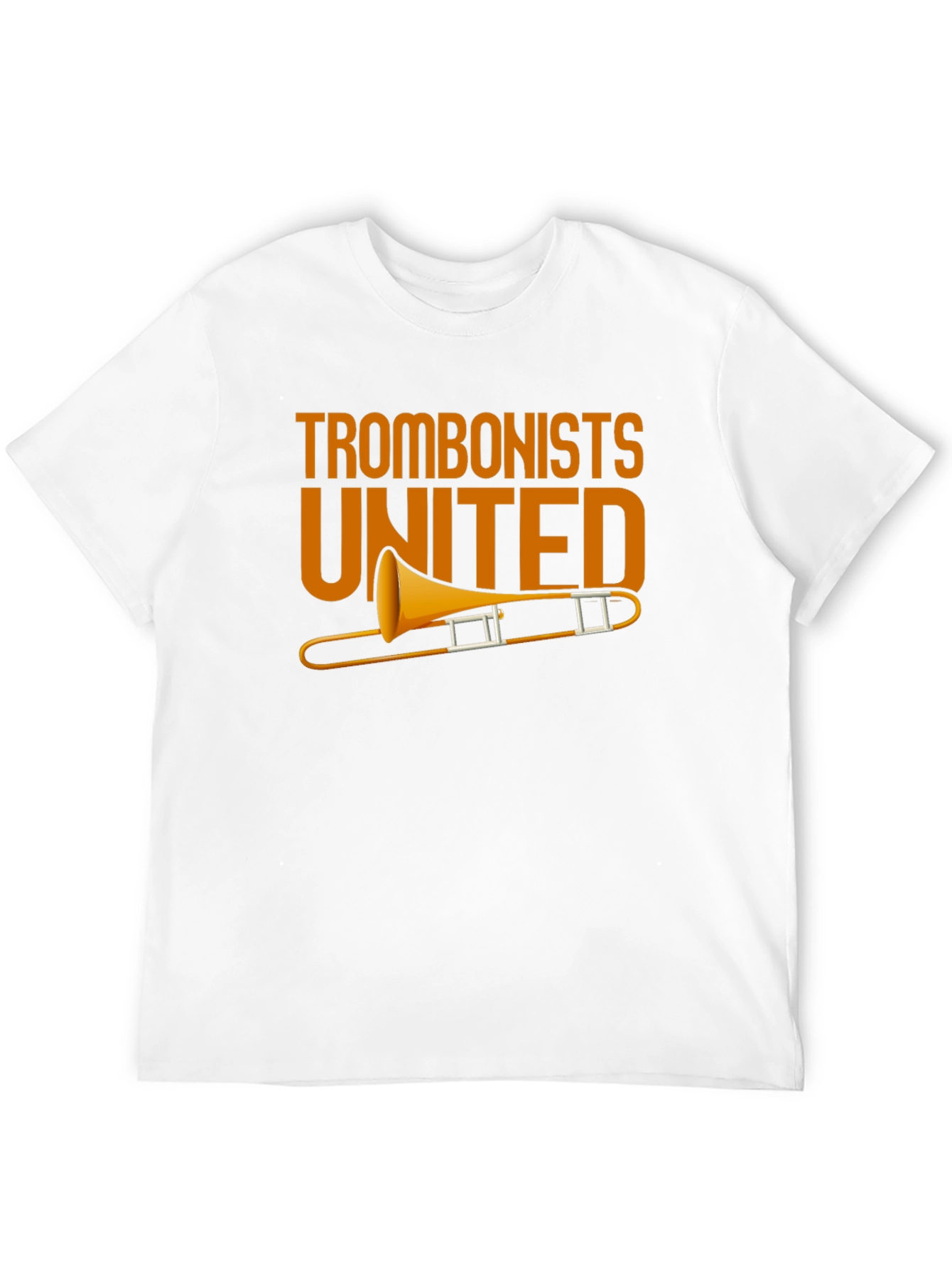 Black Trombonists United Graphic T-Shirt - Music Lover Tee view 12