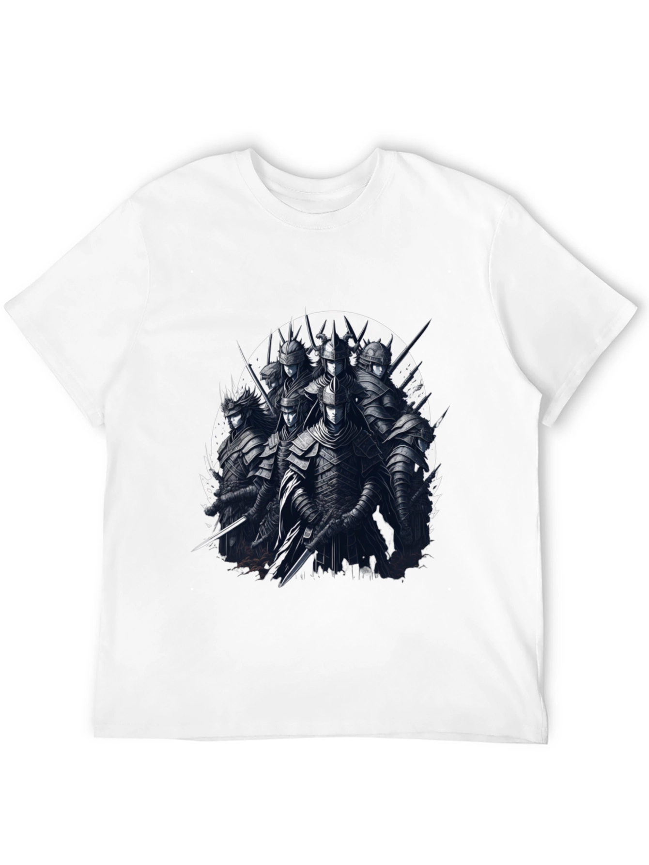 Black Warrior Knights Graphic T-Shirt view 12
