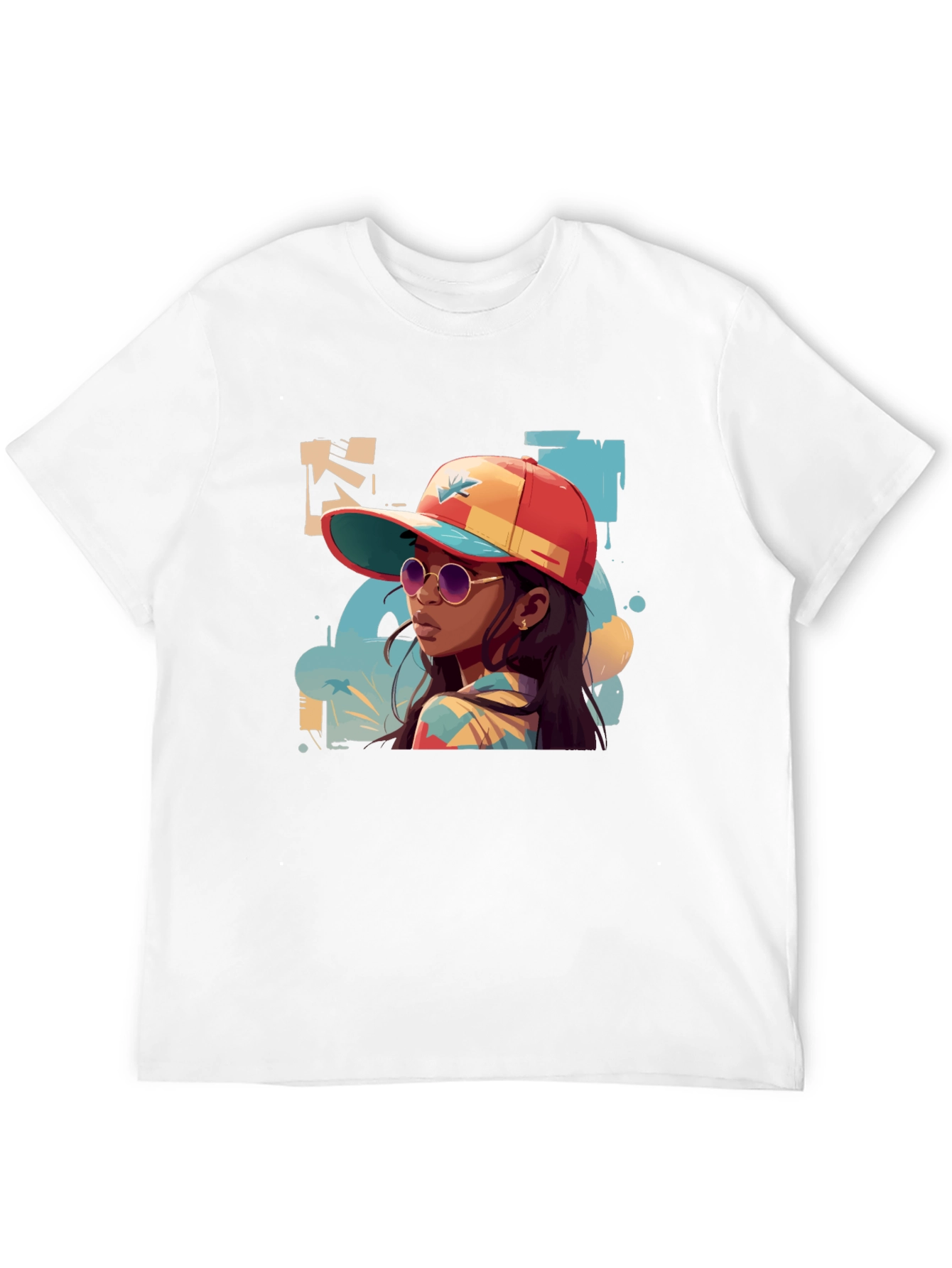 Black Graphic Tee: Retro Vibes view 12