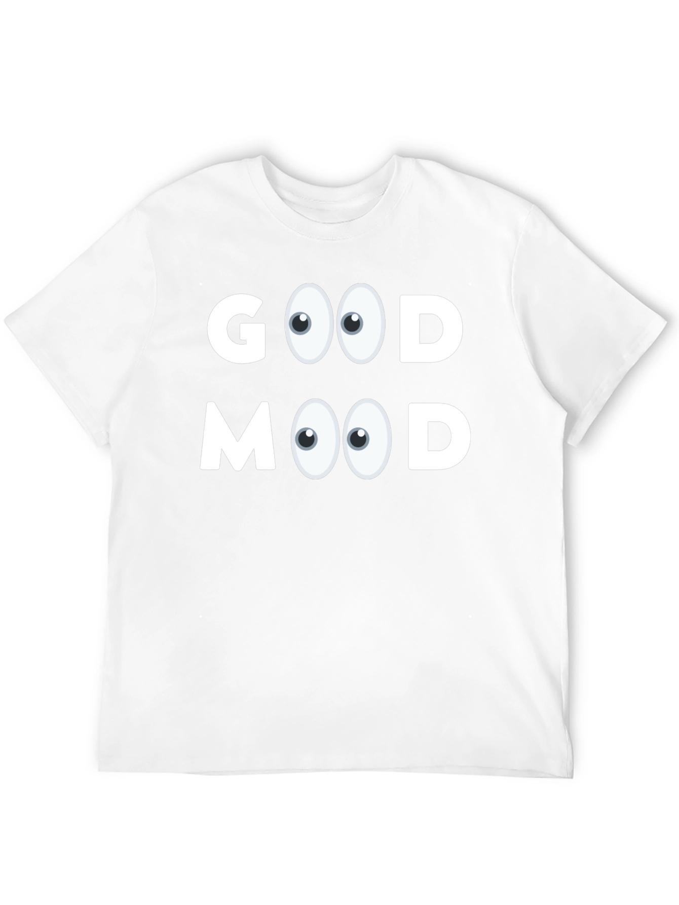 Black Good Mood Graphic Tee - Black Cotton Blend view 12