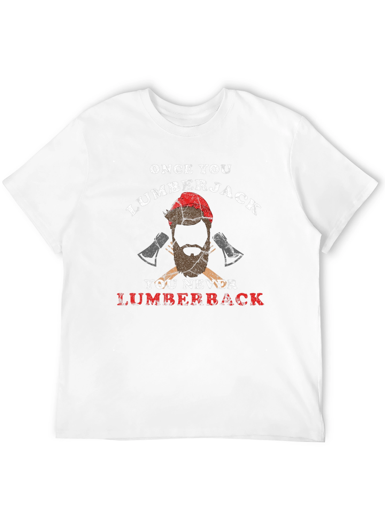 Black Lumberjack T-Shirt - Once You Lumberjack view 12
