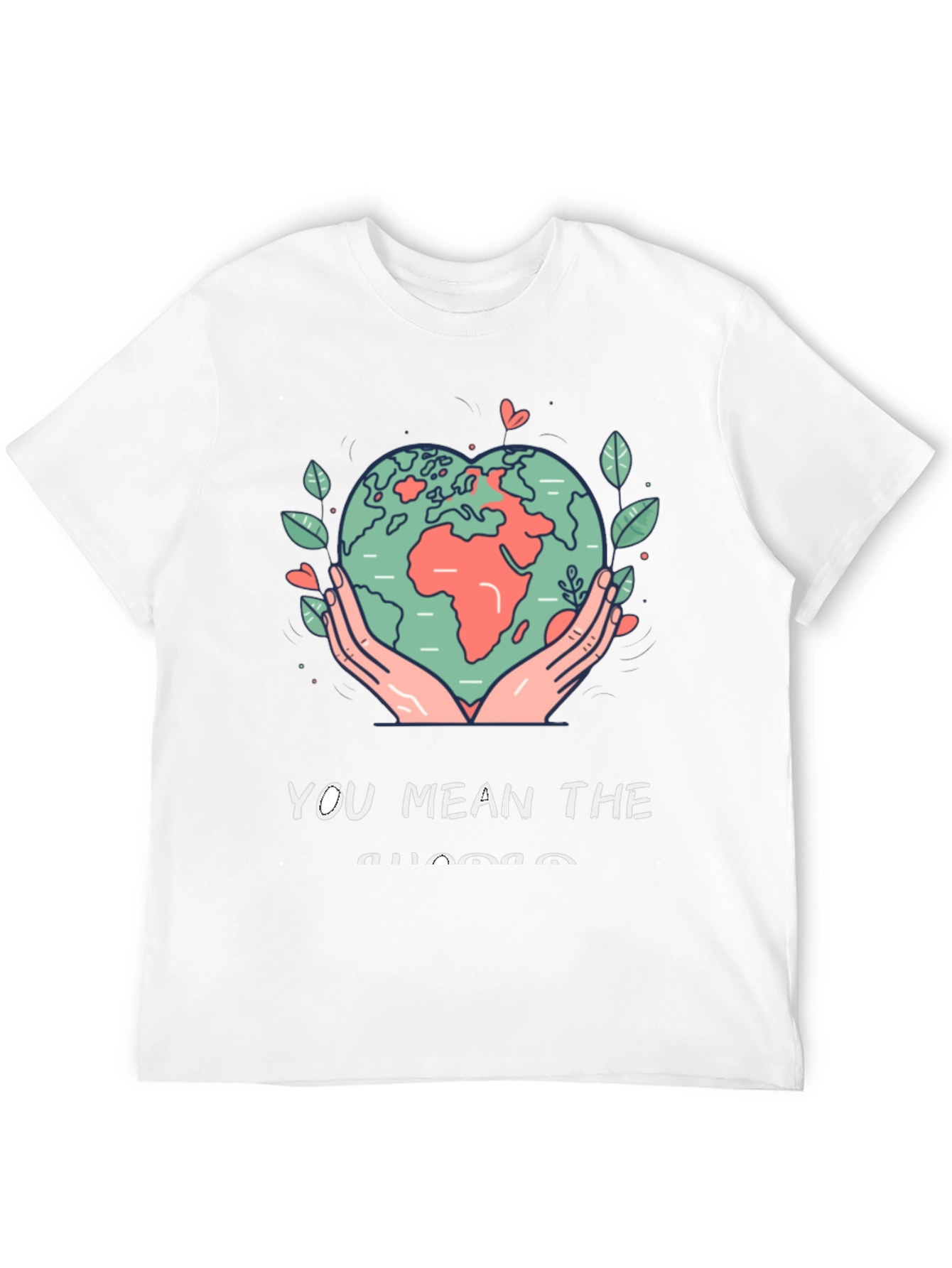 Black Earth Heart Graphic Tee - You Mean the World view 12
