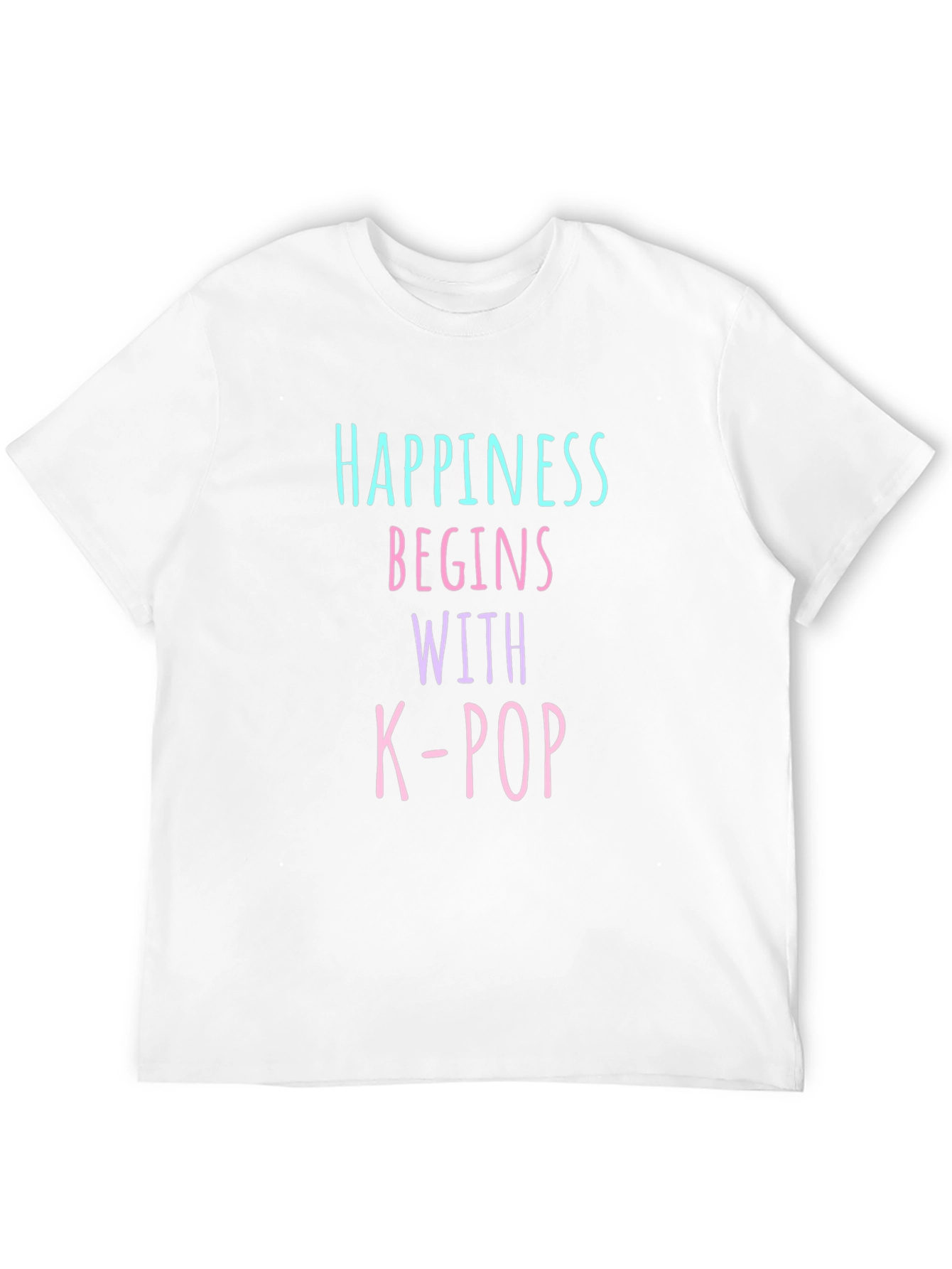 Happiness Begins With K-Pop T-Shirt - 12