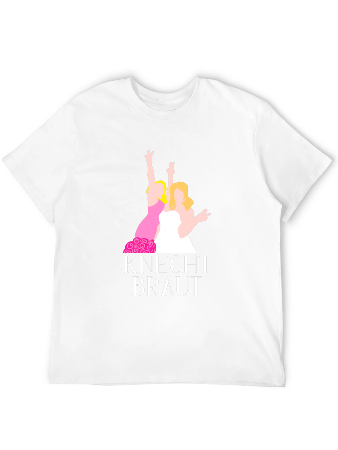 Black Knecht Braut Party T-Shirt, Stag Hen Do Top view 12