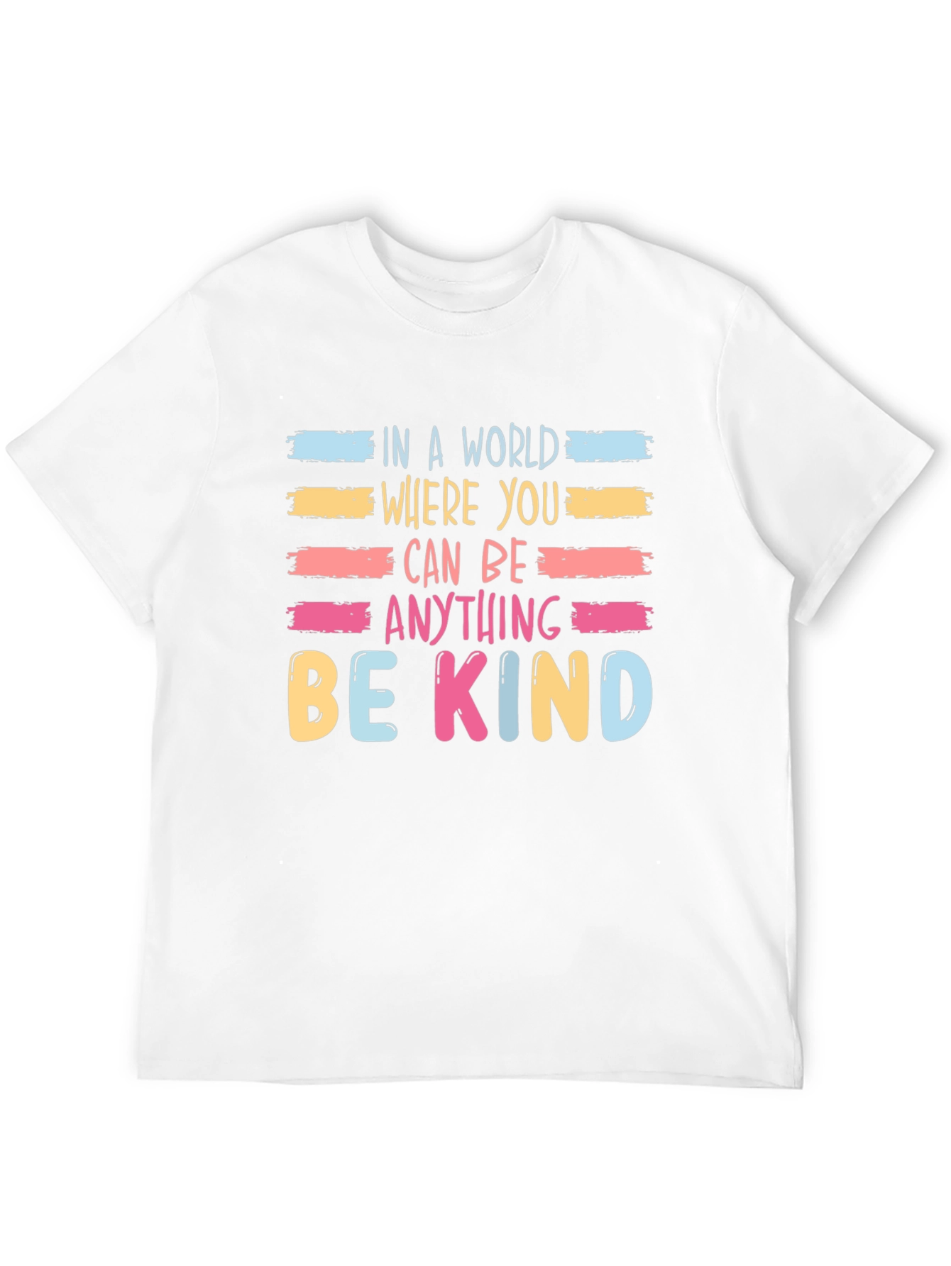 Black Be Kind T-Shirt - Trendy Graphic Tee view 12