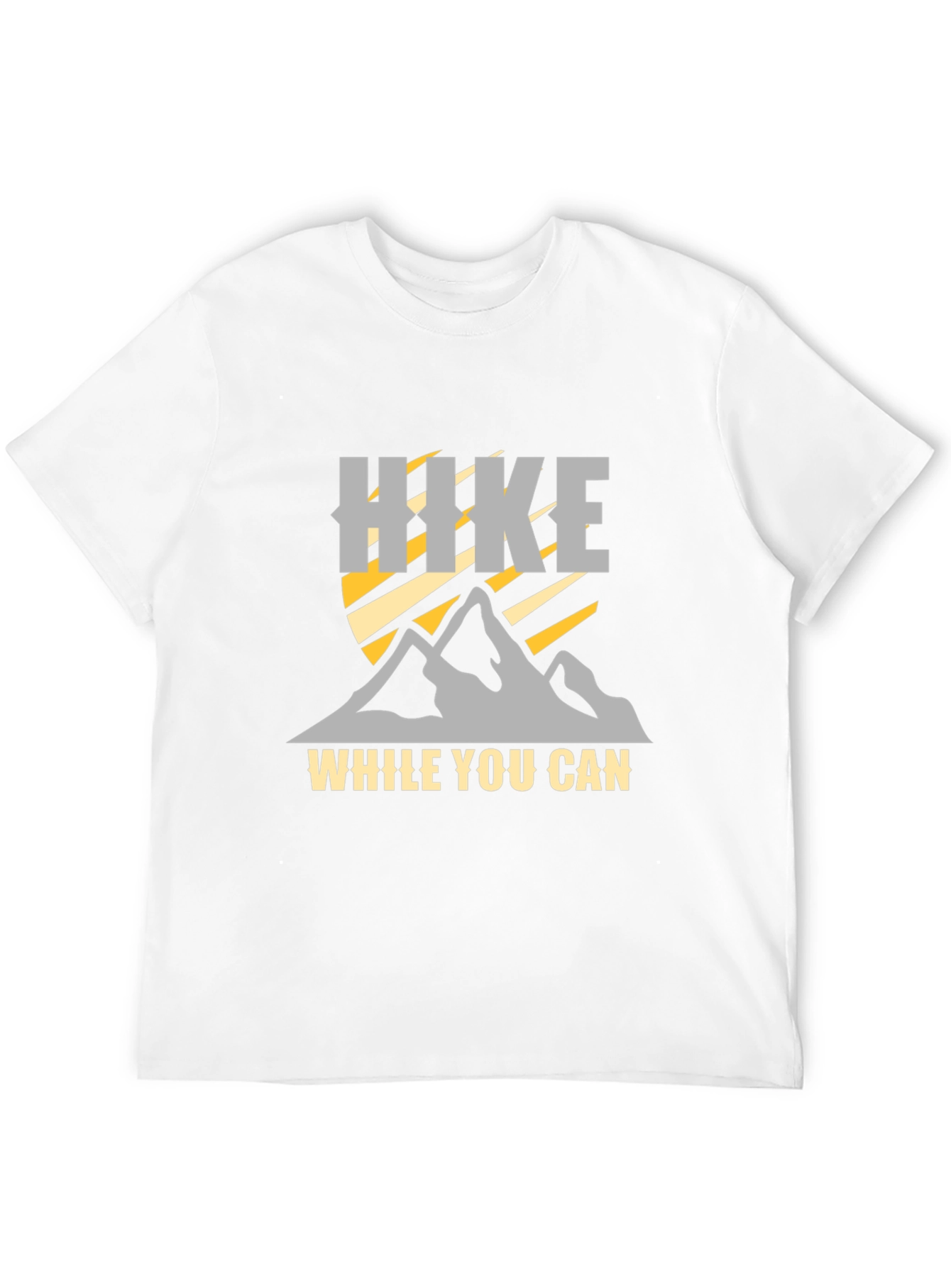 Black Hike While You Can Graphic T-Shirt view 12