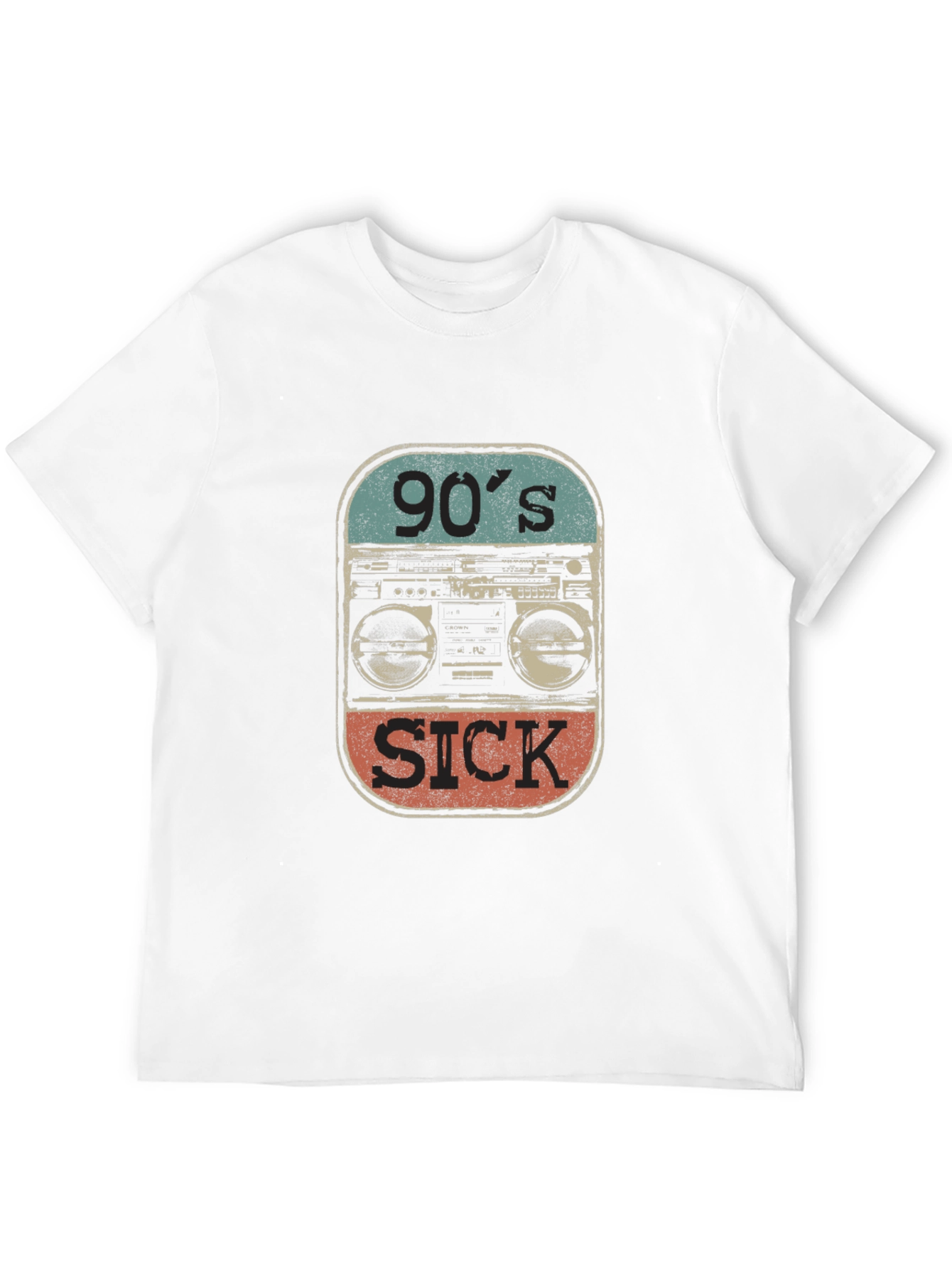 Black 90's Sick Graphic Tee view 12