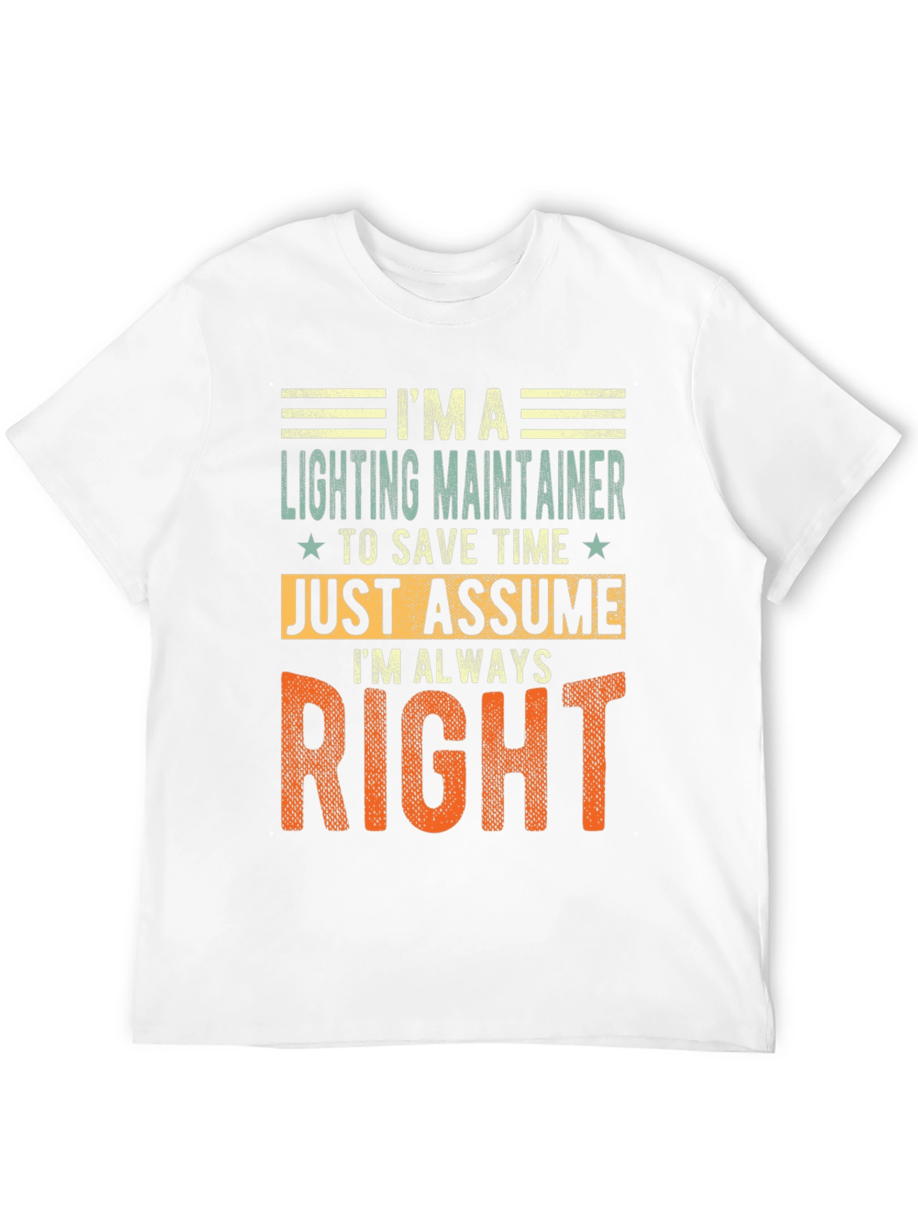 Black Lighting Maintainer Graphic T-Shirt view 12