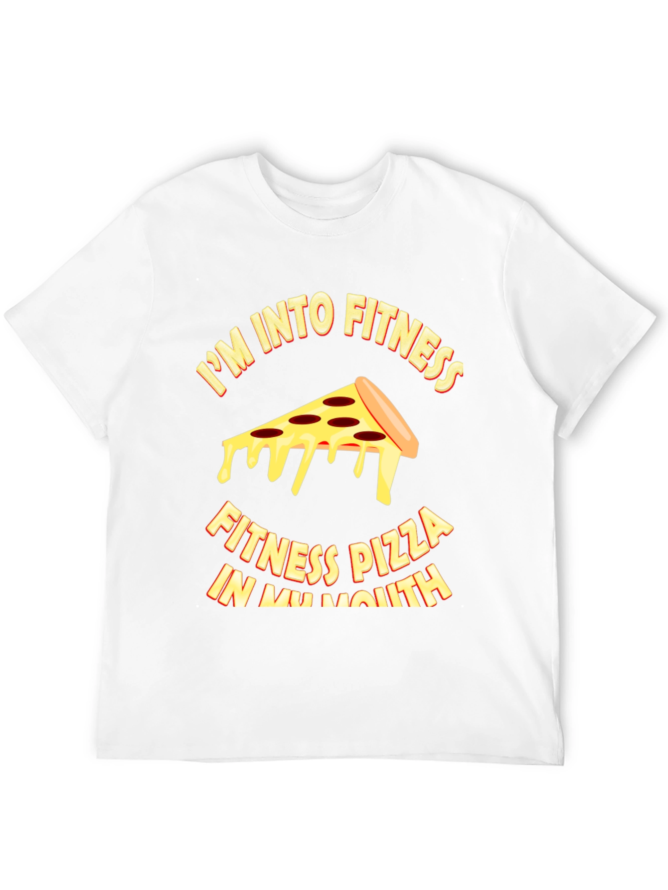 Black Pizza Fitness T-Shirt - Funny Workout Tee view 12