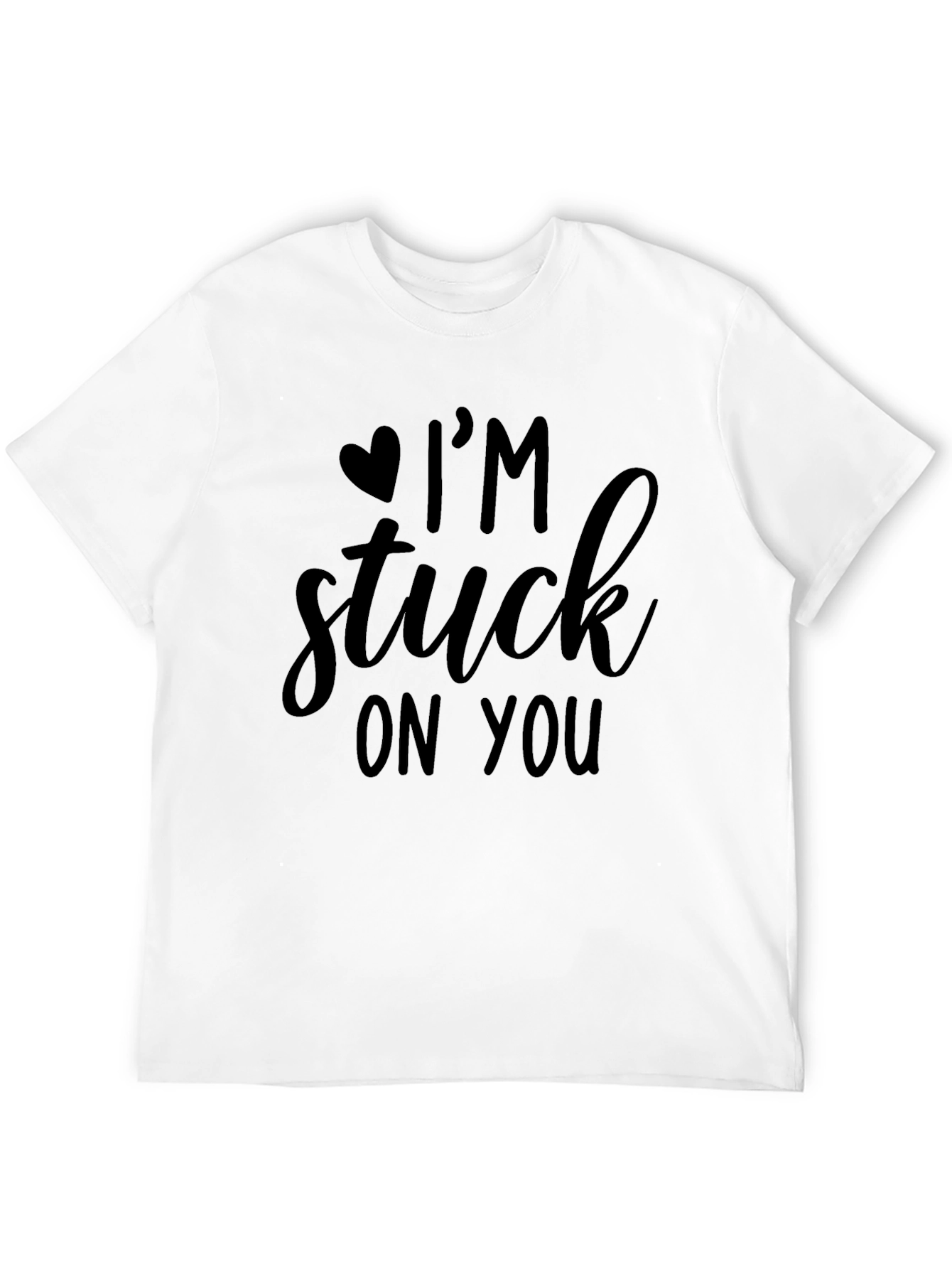 Black I'm Stuck On You Black Graphic Tee view 12