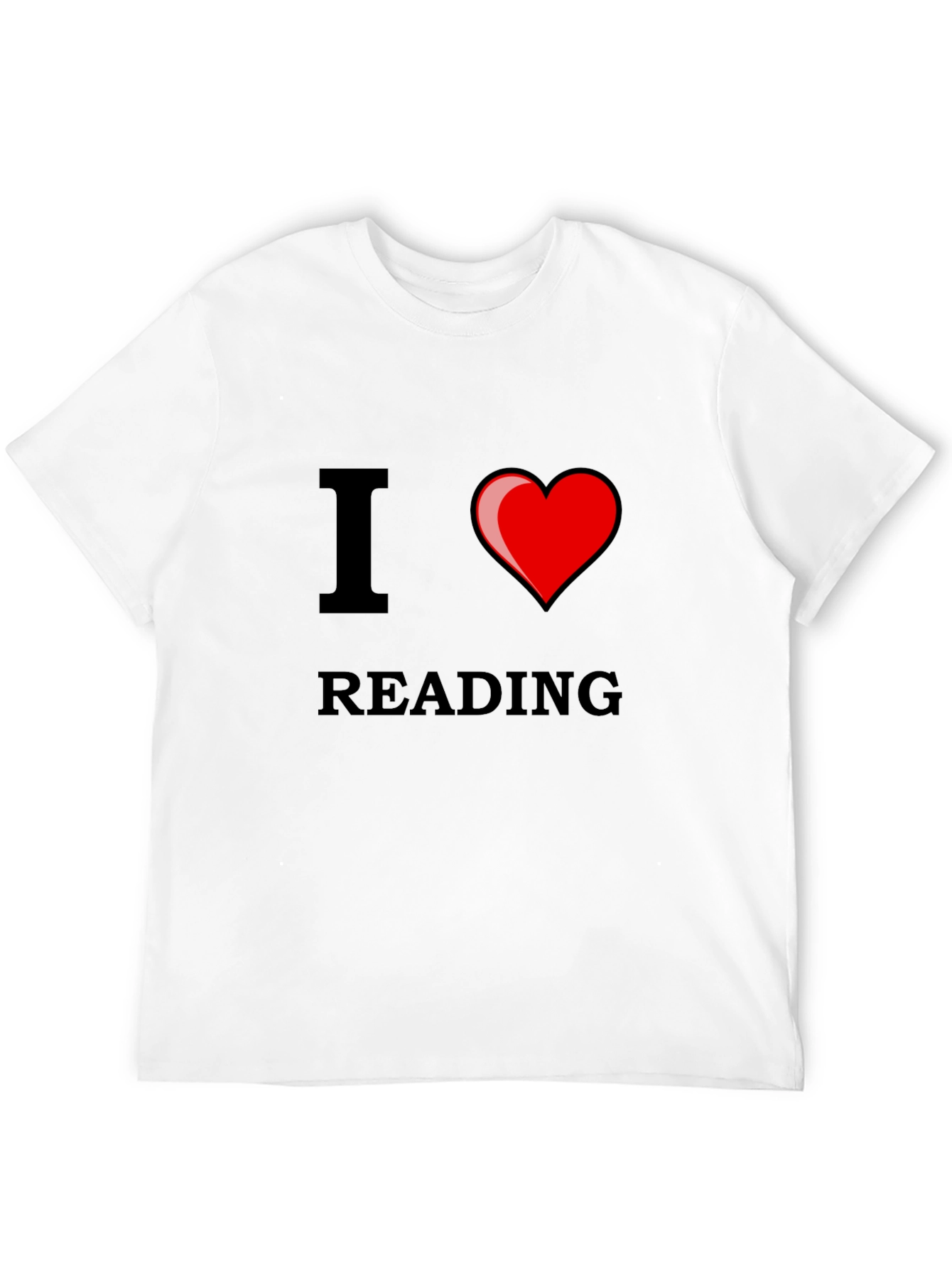 Black I Love Reading T-Shirt view 12