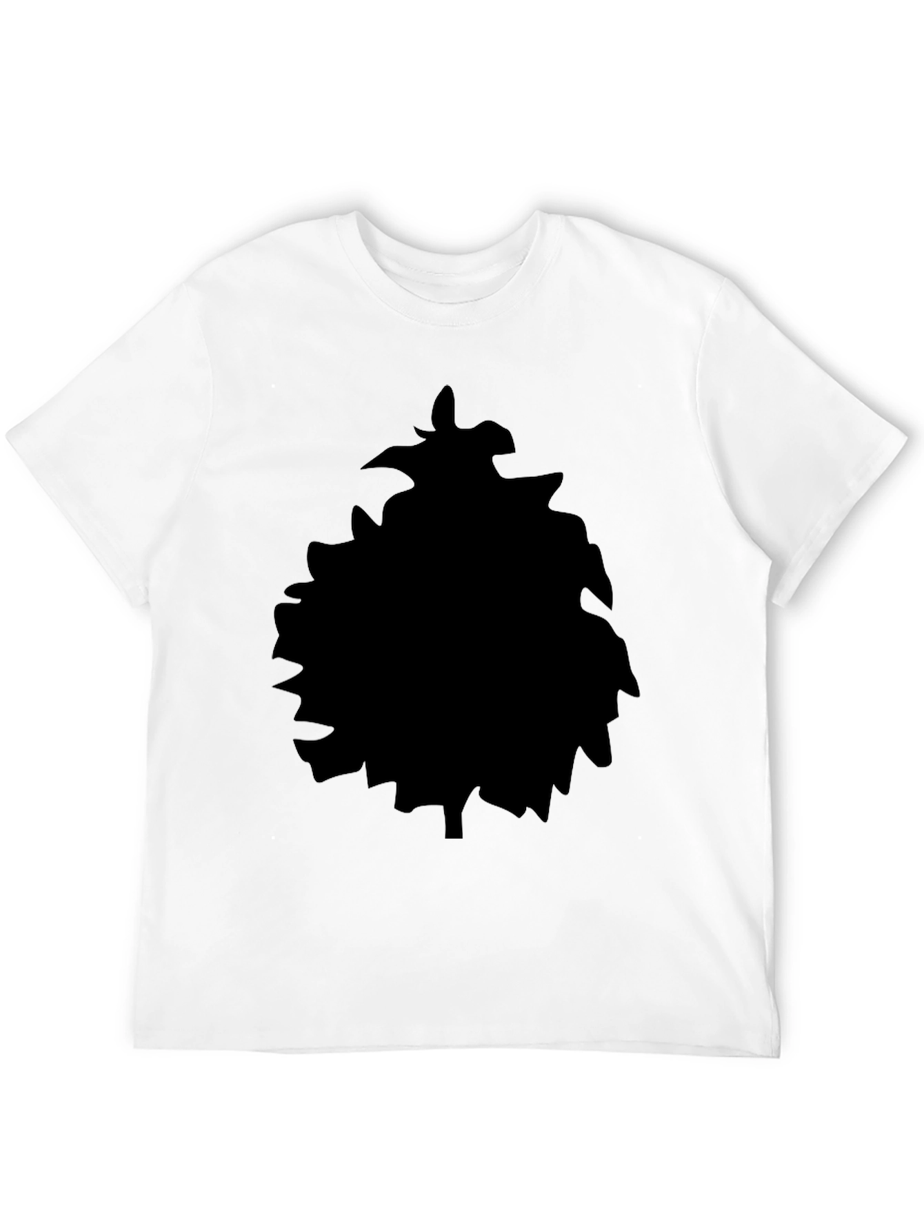 Black Black Silhouette Graphic Tee view 12