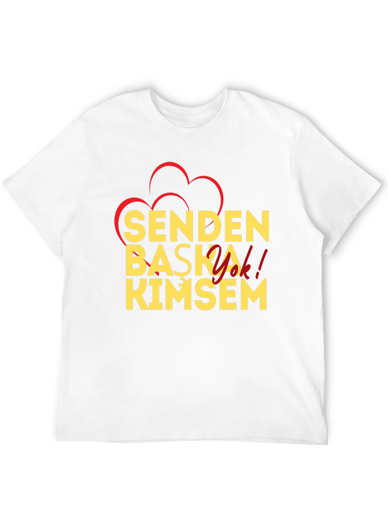 Black Romantic Turkish Quote T-Shirt view 12