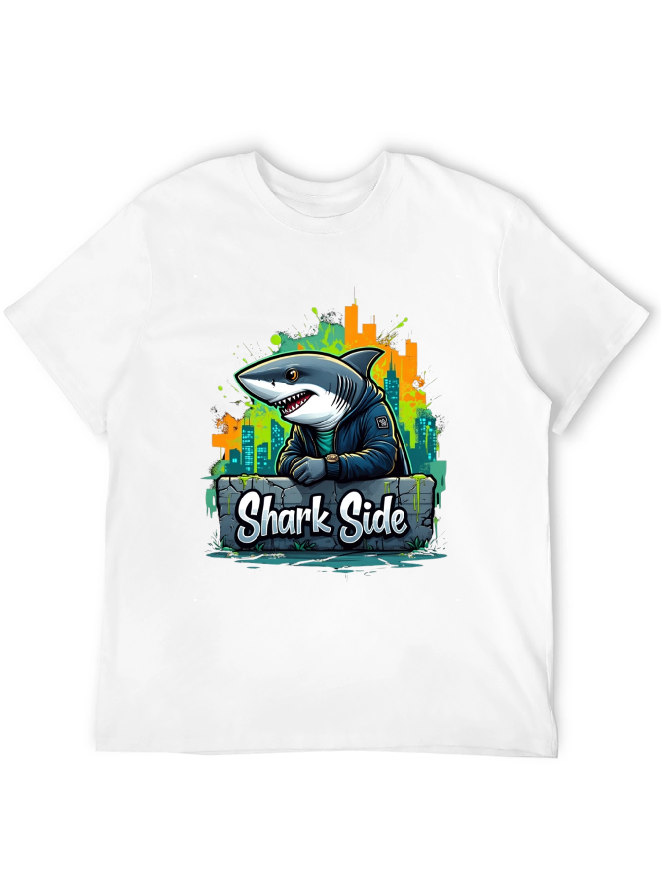 Shark Side T-Shirt: Urban Cool - 12