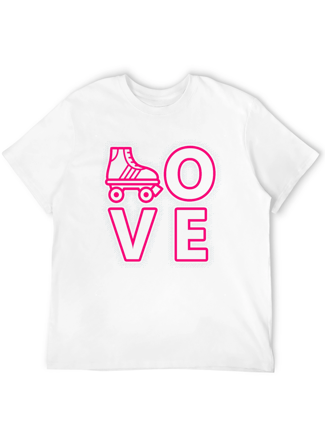 Black Love Roller Skating T-Shirt view 12