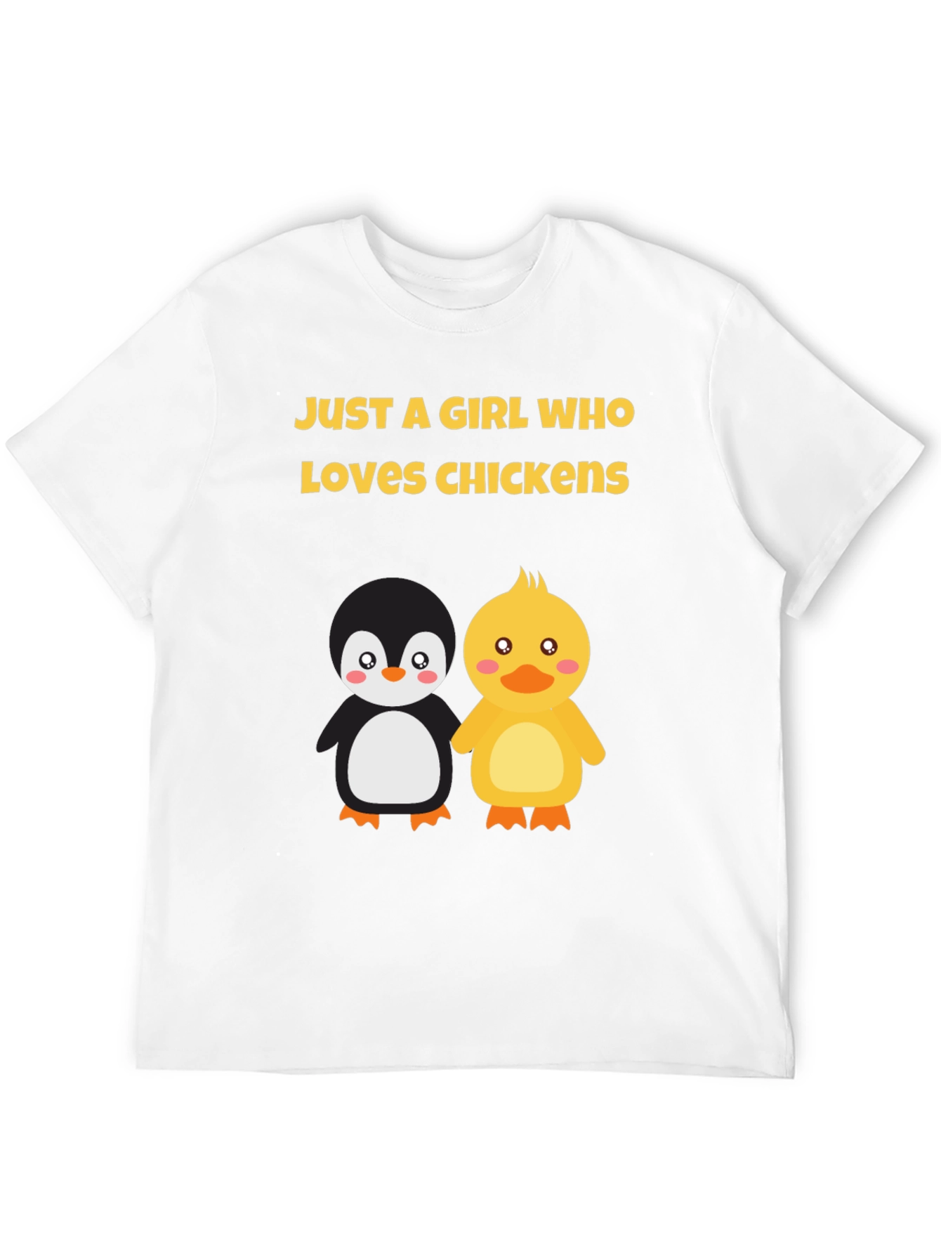 Black Girl Who Loves Chickens Graphic Tee view 12