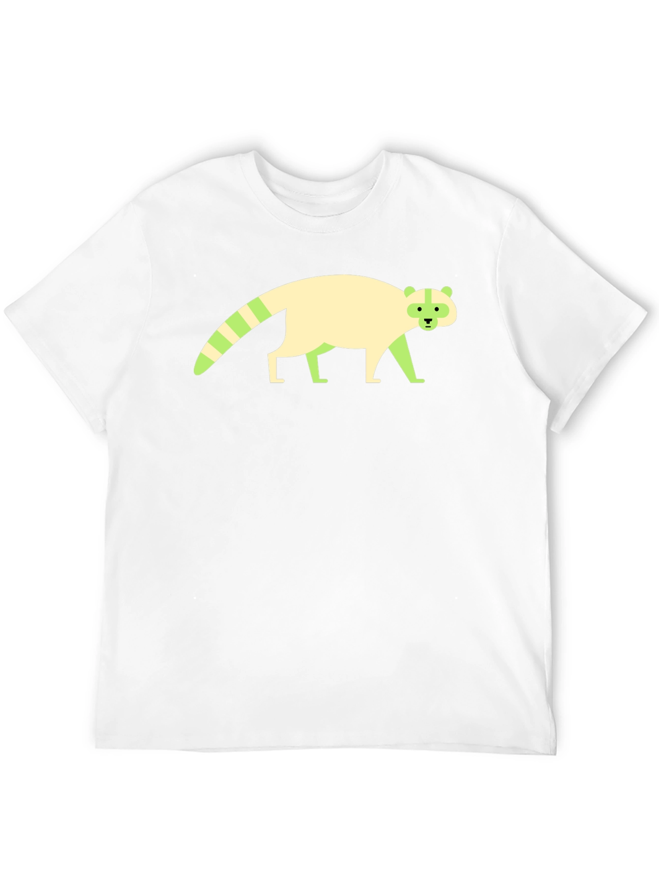 Black Raccoon Graphic Tee - Quirky Animal Shirt view 12