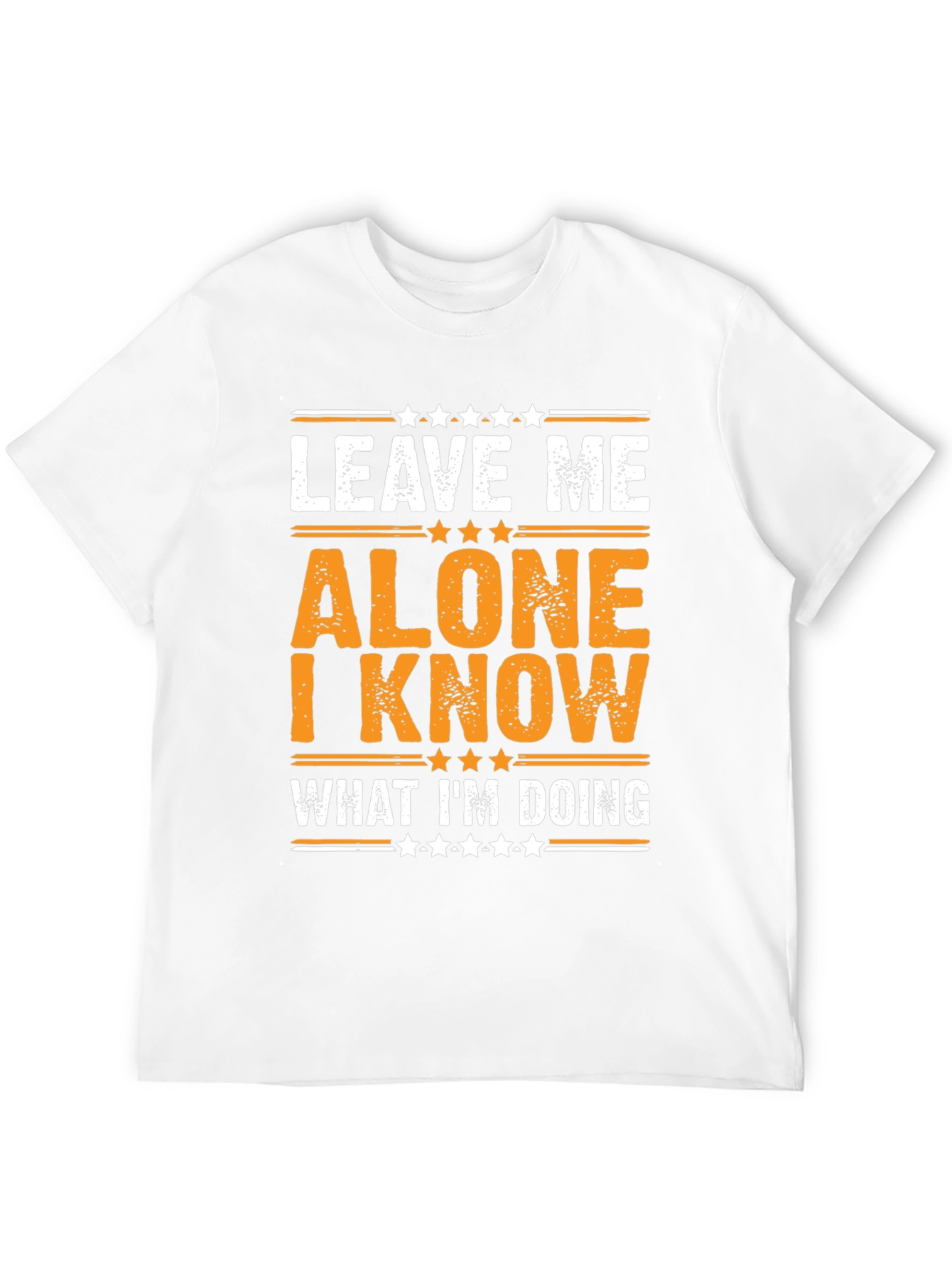 Black Leave Me Alone T-Shirt - I Know What I'm Doing Funny Tee view 12