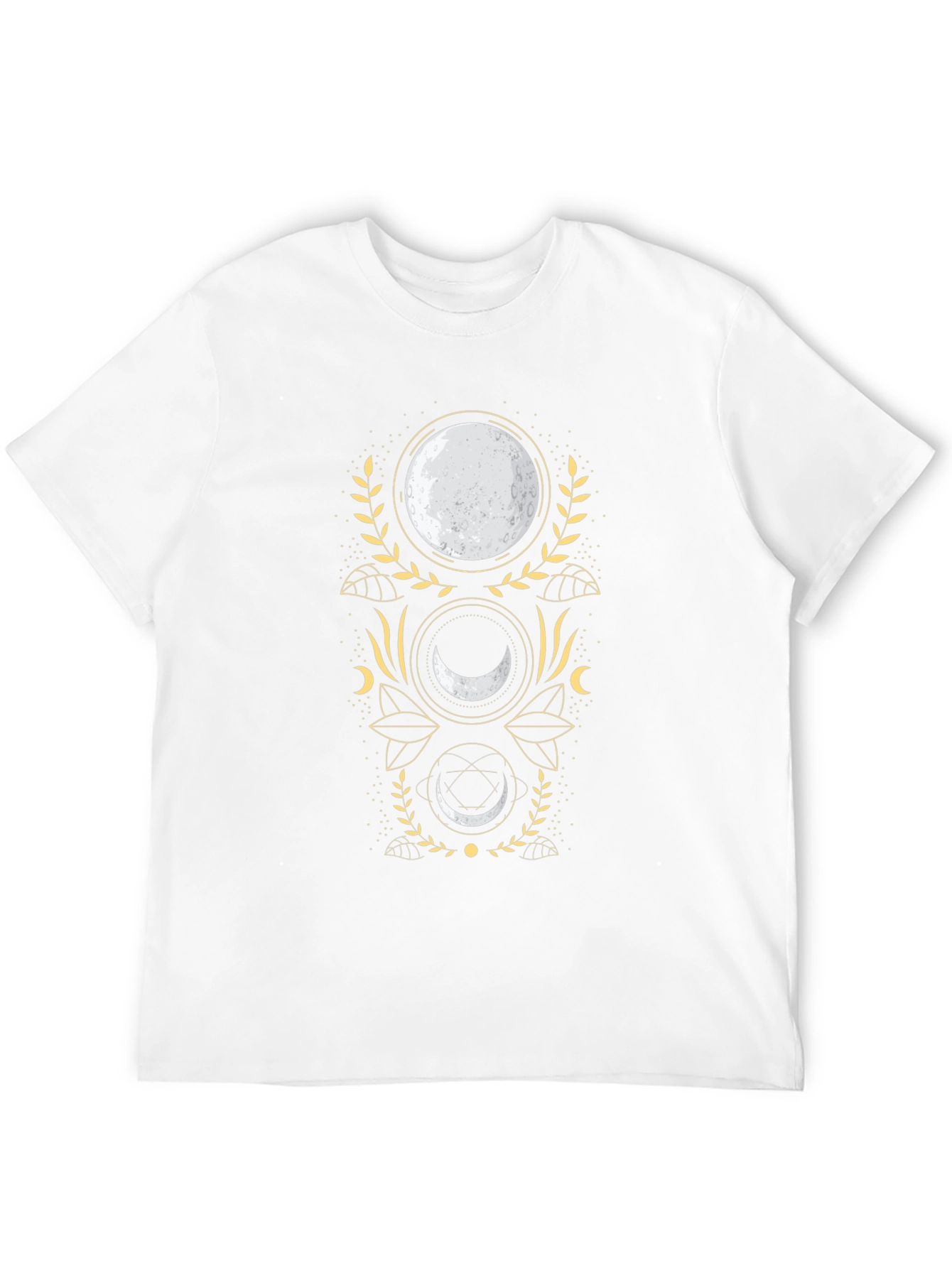 Mystic Moon Phases Black T-Shirt - 12