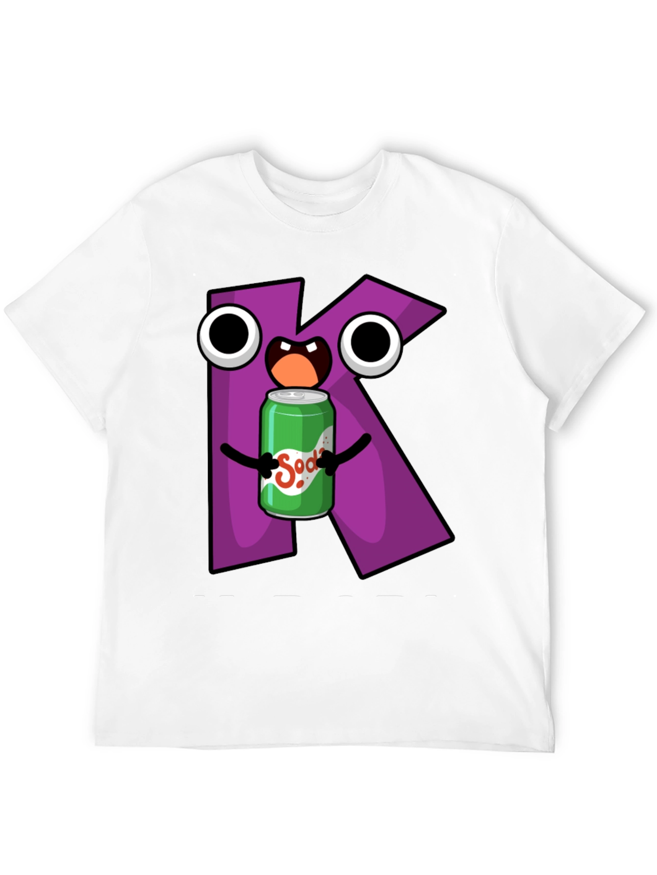 Letter K Soda T-Shirt - 12