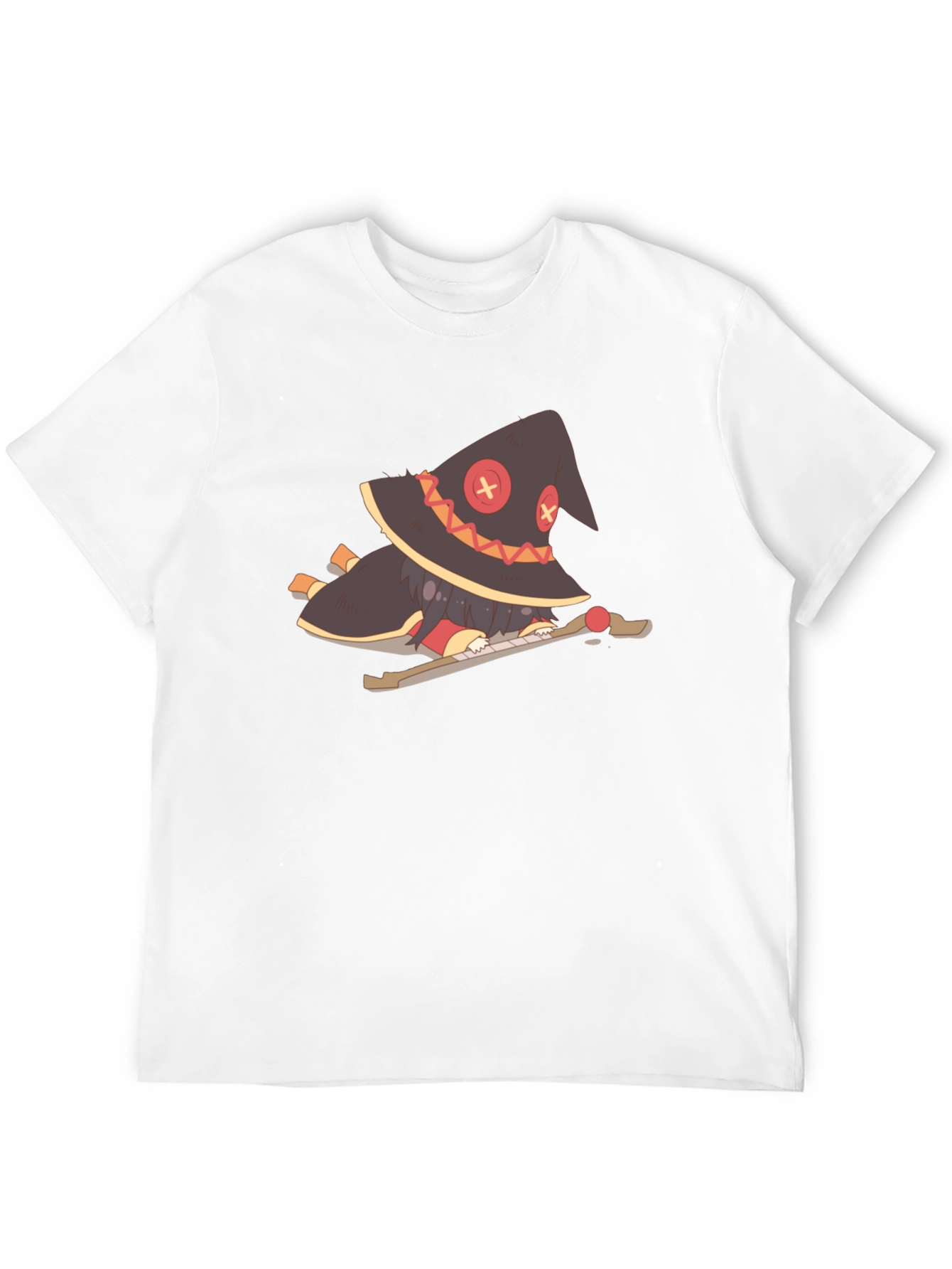 Black Anime Character Graphic Black T-Shirt view 12