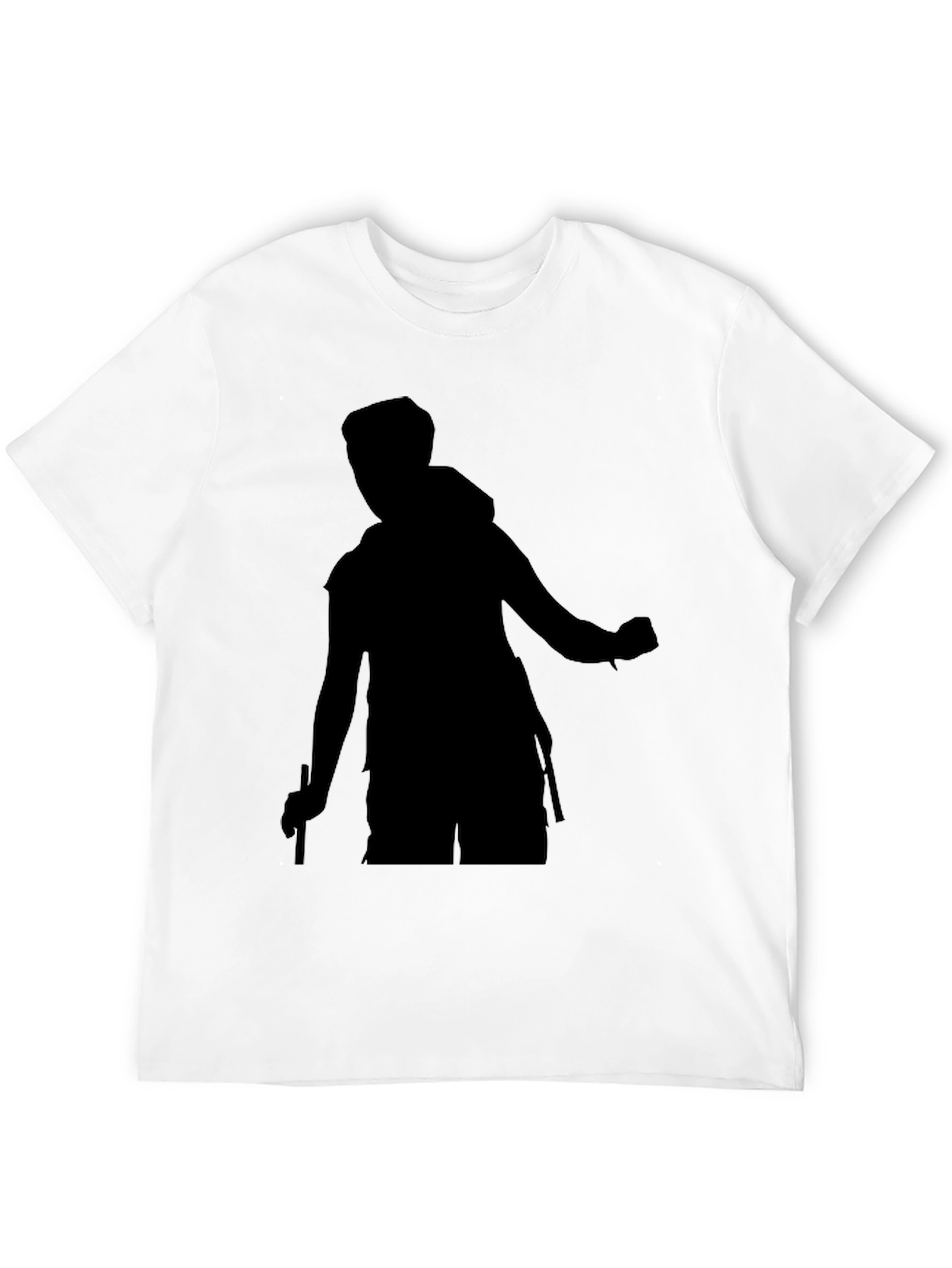 Black Black Silhouette Hiker T-Shirt view 12