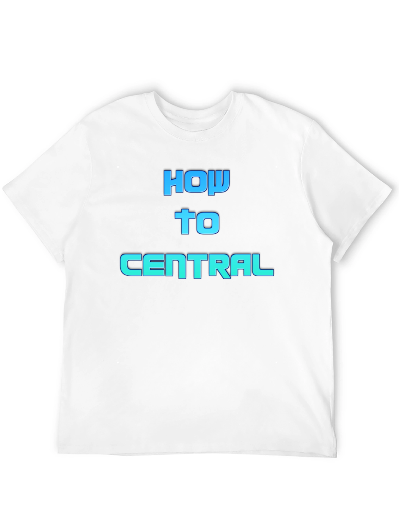 Black How To Central Graphic Tee - Black Cotton Blend view 12