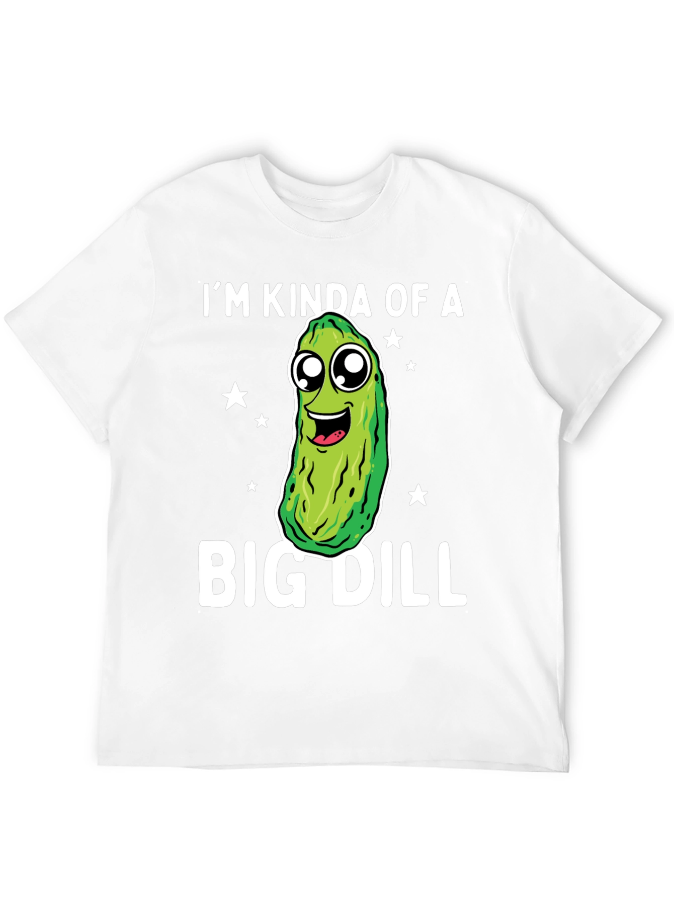 Black Big Dill Funny Graphic T-Shirt view 12