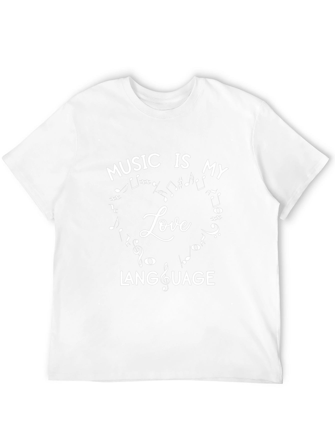 Black Music Is My Love Language Graphic Tee view 12