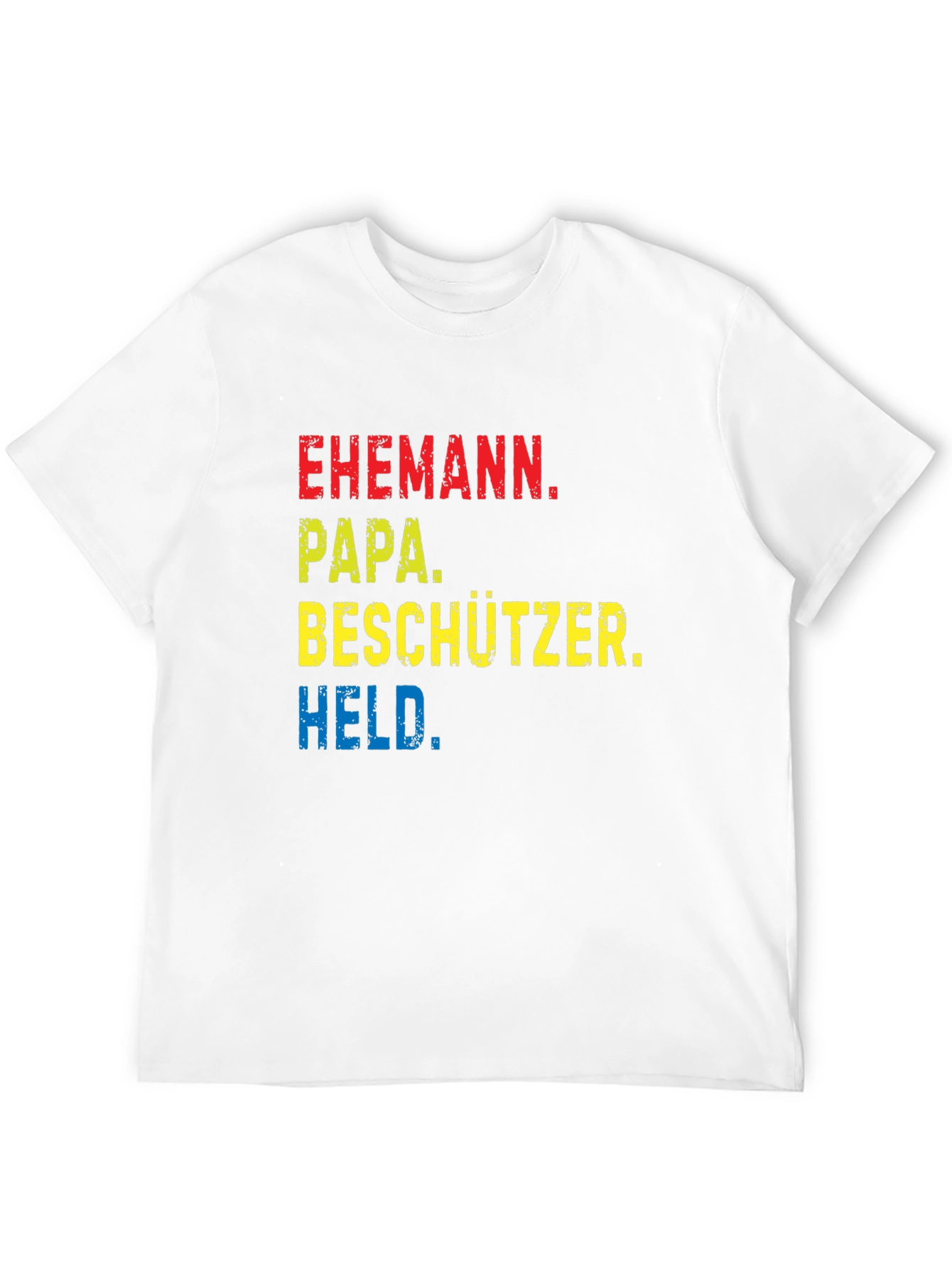 Black Ehemann Papa Beschützer Held Black T-Shirt view 12
