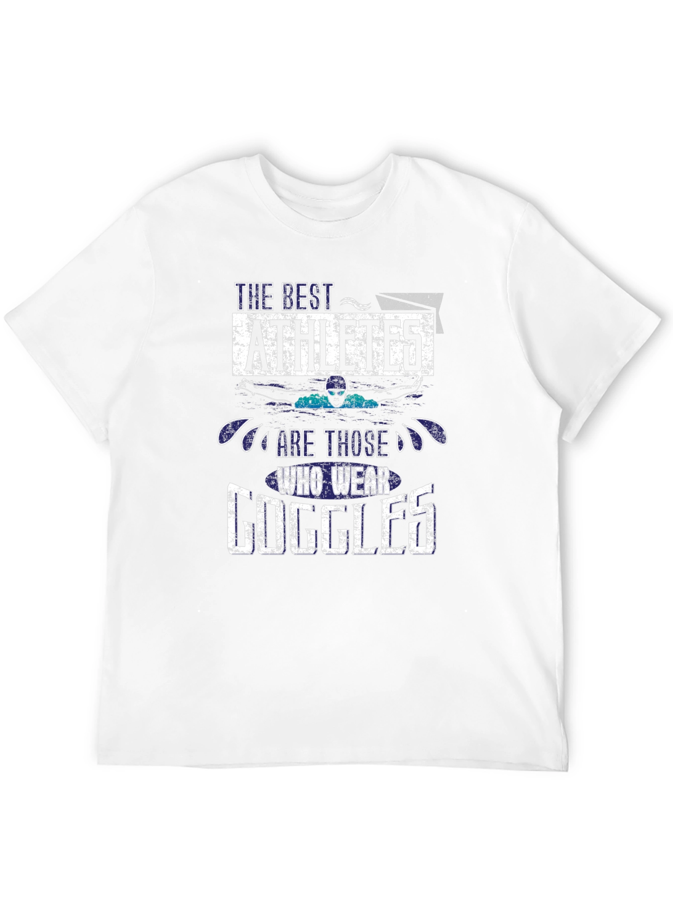 Black Athlete Goggles T-Shirt: The Best Wear Goggles view 12