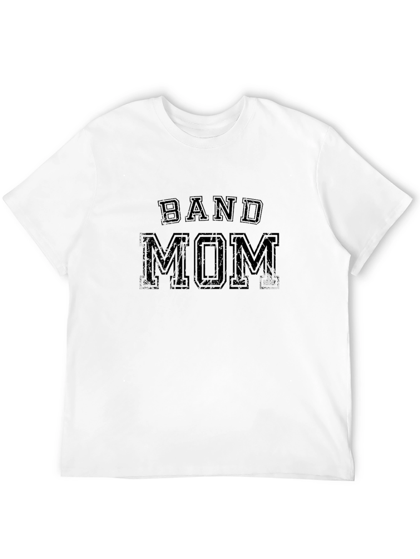 Black Band Mom Black T-Shirt view 12