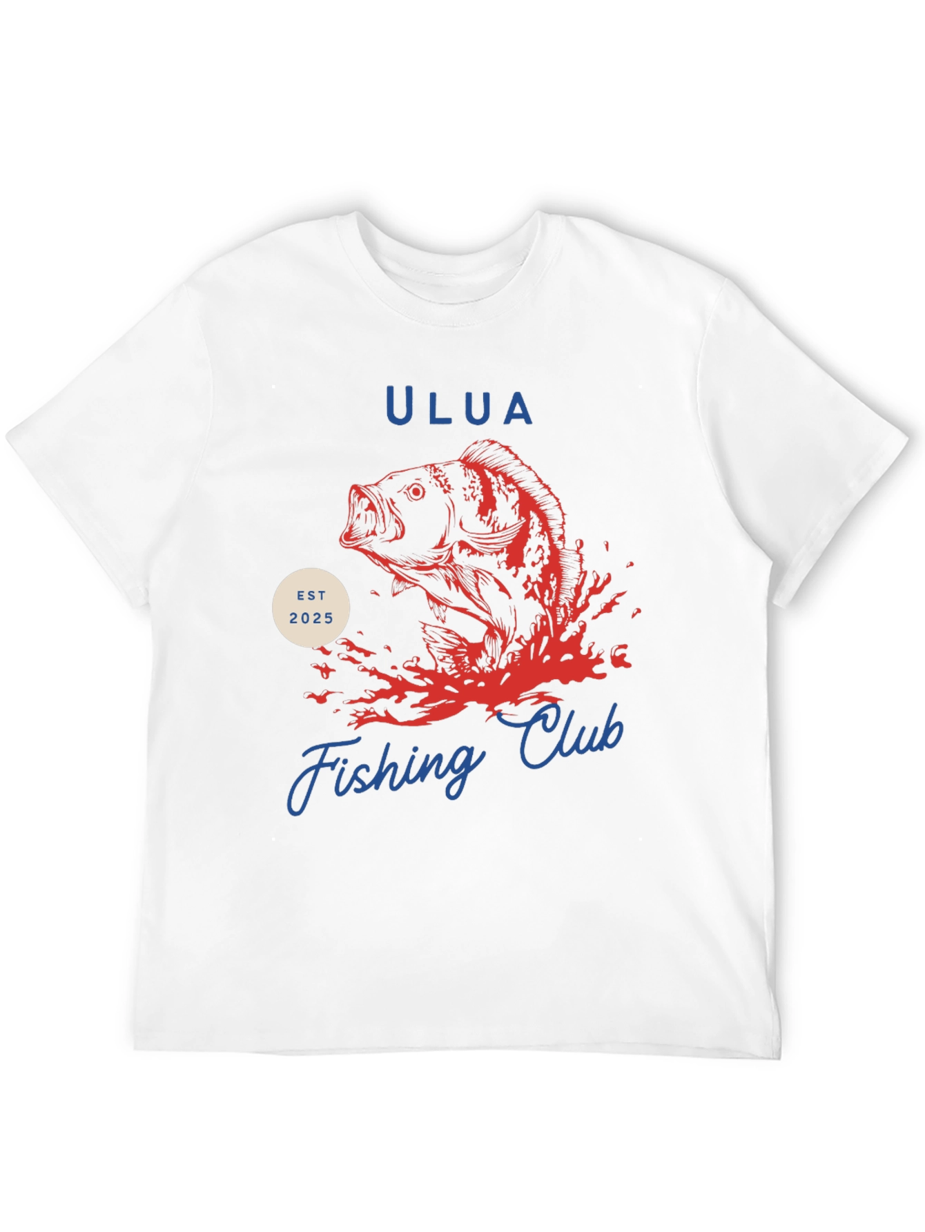 Black Ulua Fishing Club Black T-Shirt view 12