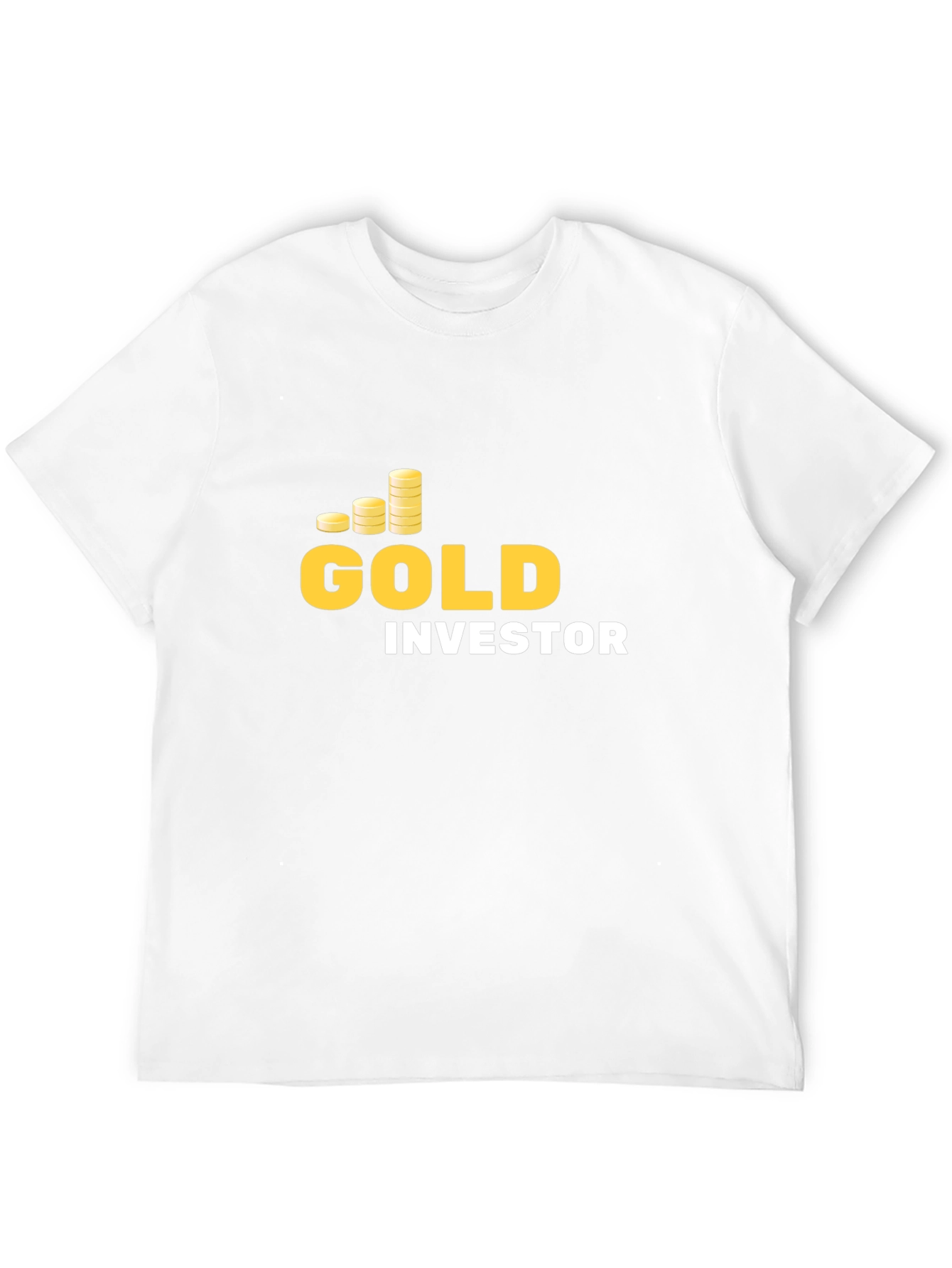 Gold Investor T-Shirt - Crypto Currency Design - 12